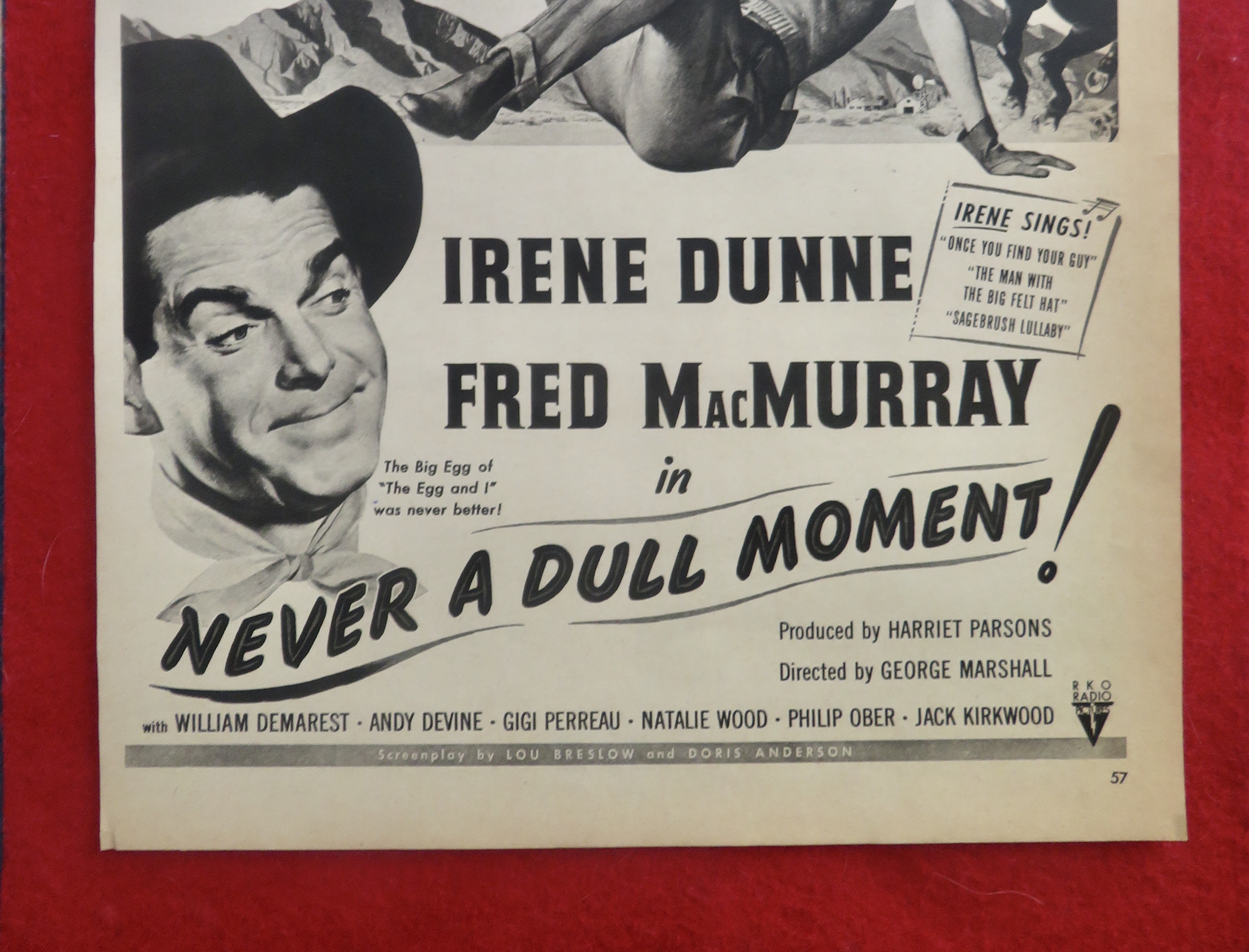 1950'S Never A Dull Moment with Irene Dunne