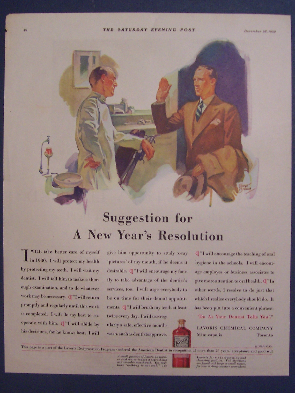 1929  Lavoris