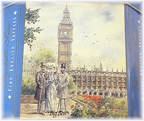 English Made London Scenes Toffee Tin