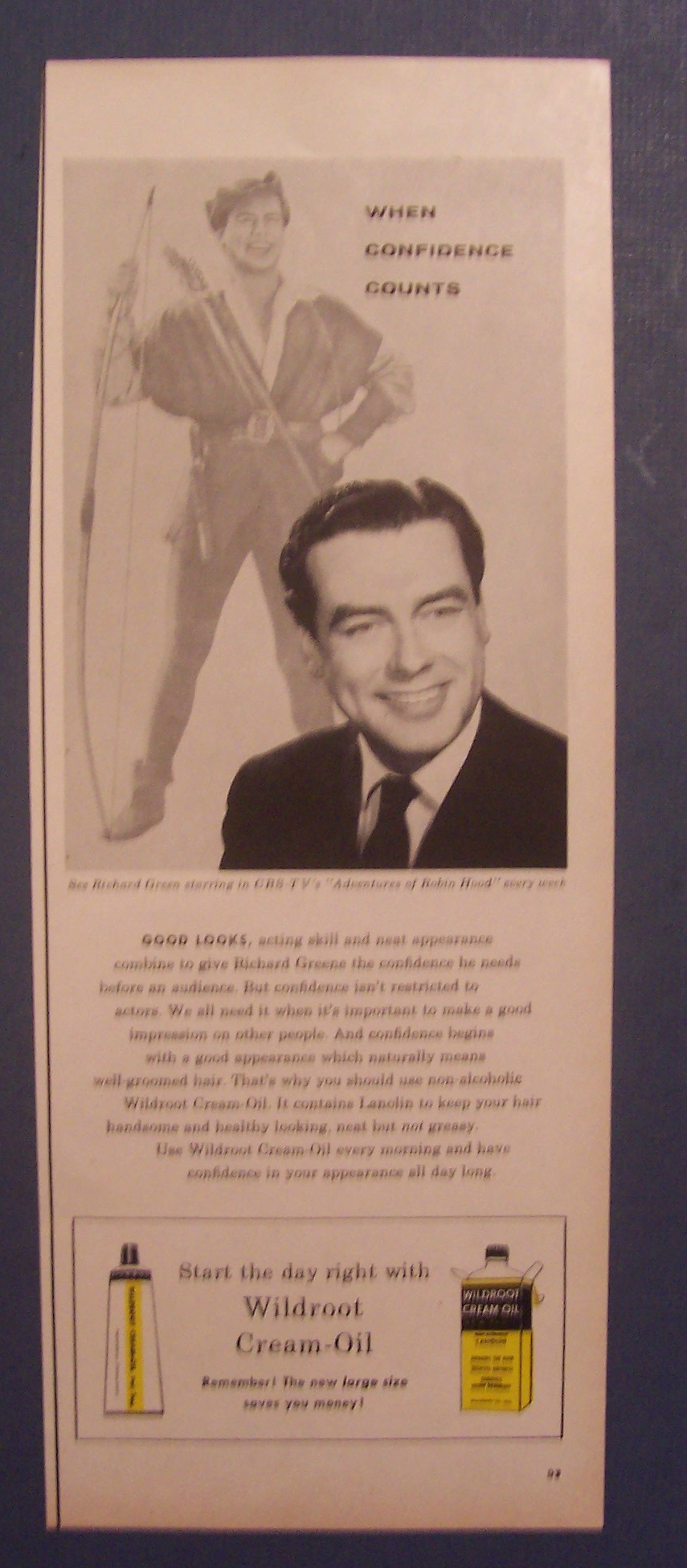1956 Wildroot Cream Oil with Richard Greene