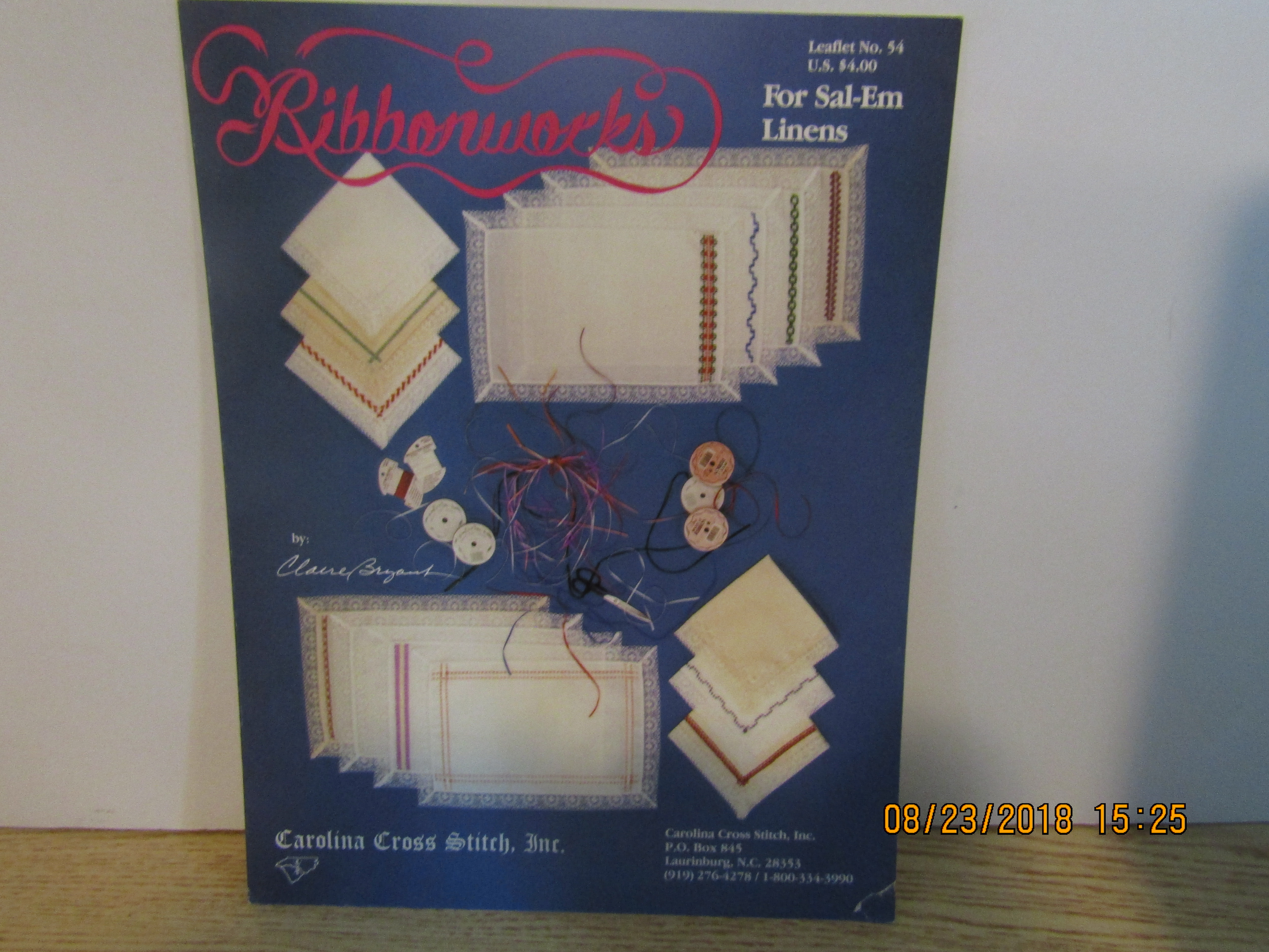 Carolina Cross Stitch Ribbonworks for Sal-Em #54