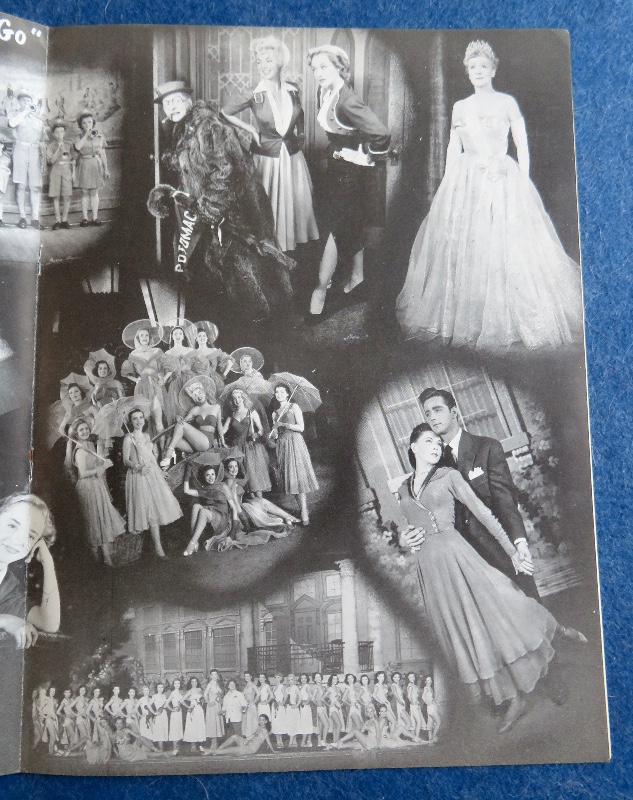 Original 1948 Michael Todd Presents Bobby Clark In Musical Comedy As The Girls Go Theater Program (Petty Cover)