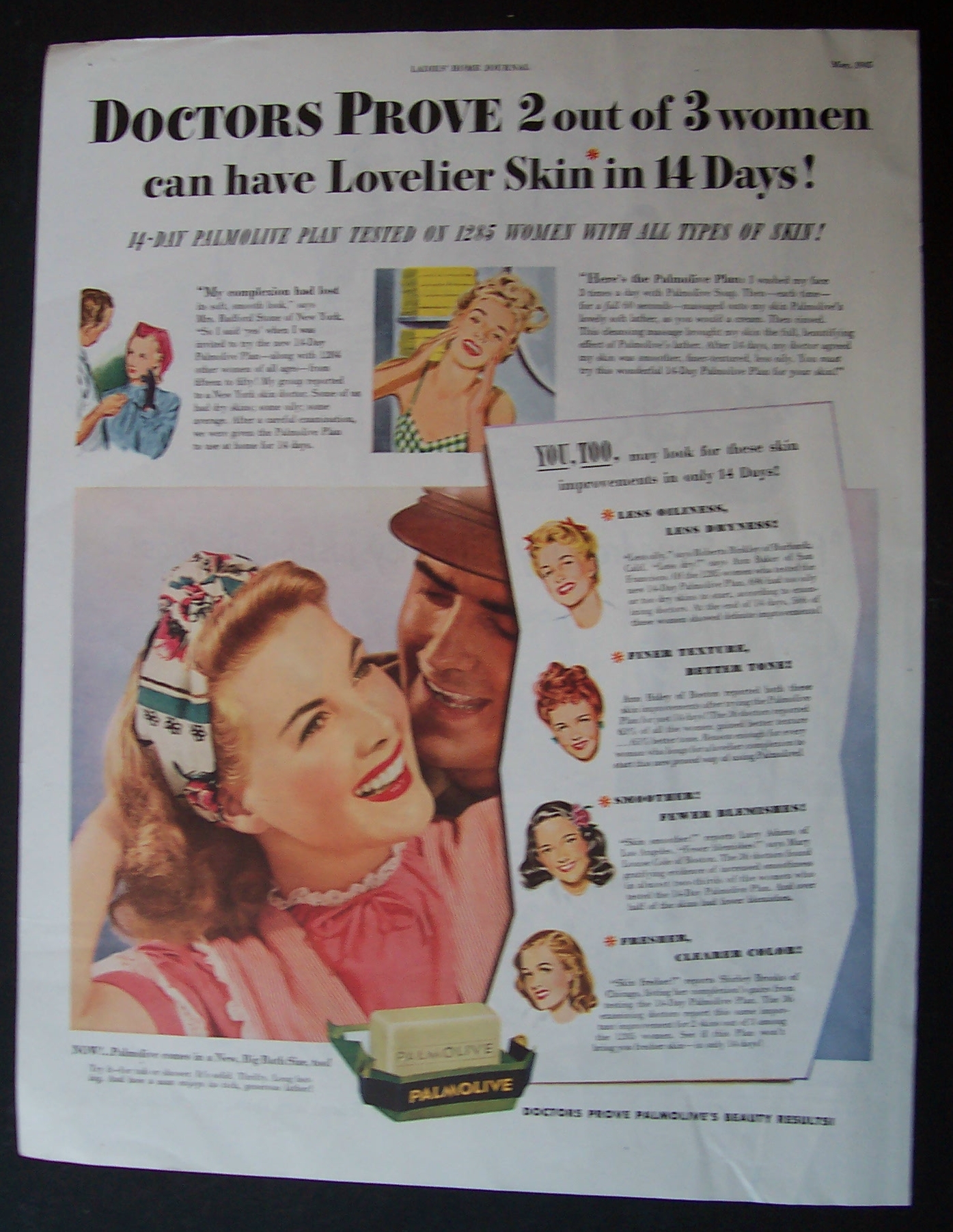 1945  Palmolive  Soap