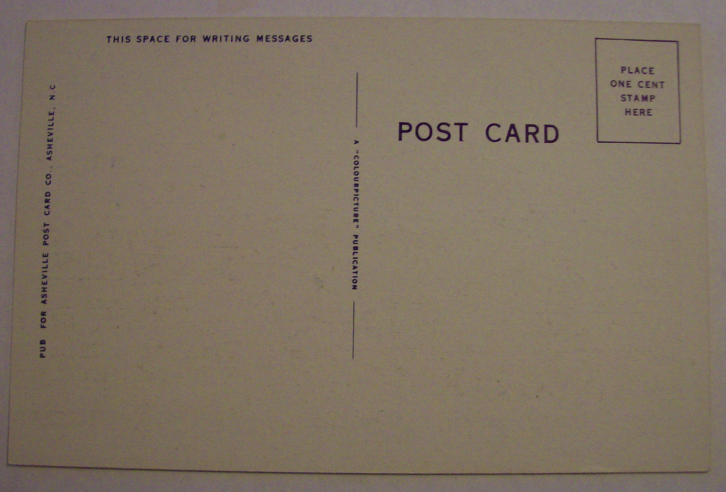 Busy Person's Correspondence Postcard
