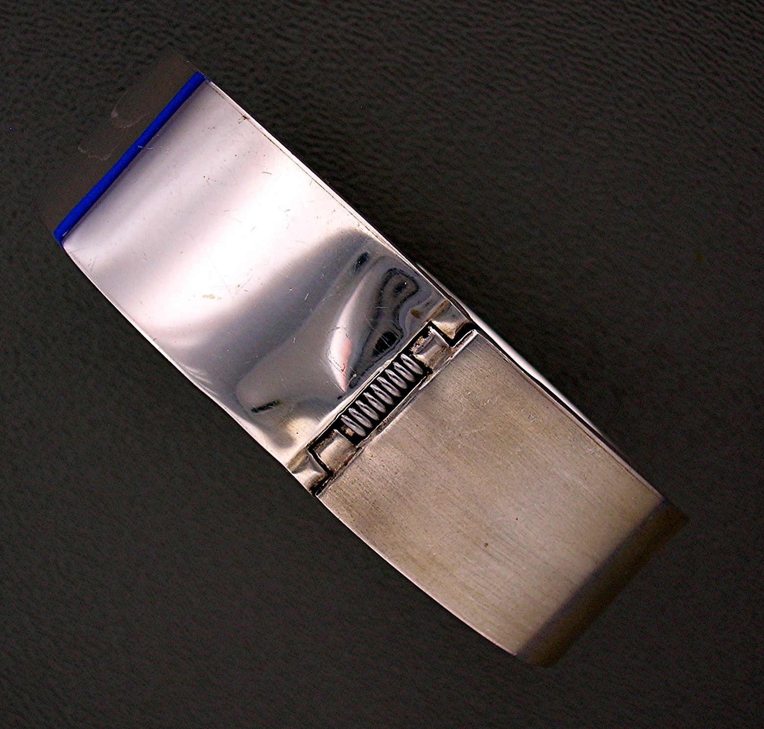 Taxco Mexico Sterling Silver Clamper Bracelet