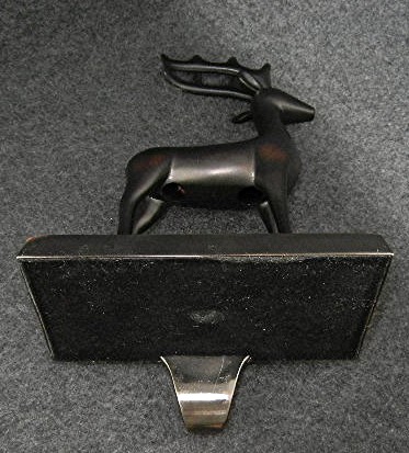 Christmas Stocking holer,  Metal deer