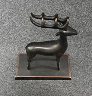 Christmas Stocking holer,  Metal deer