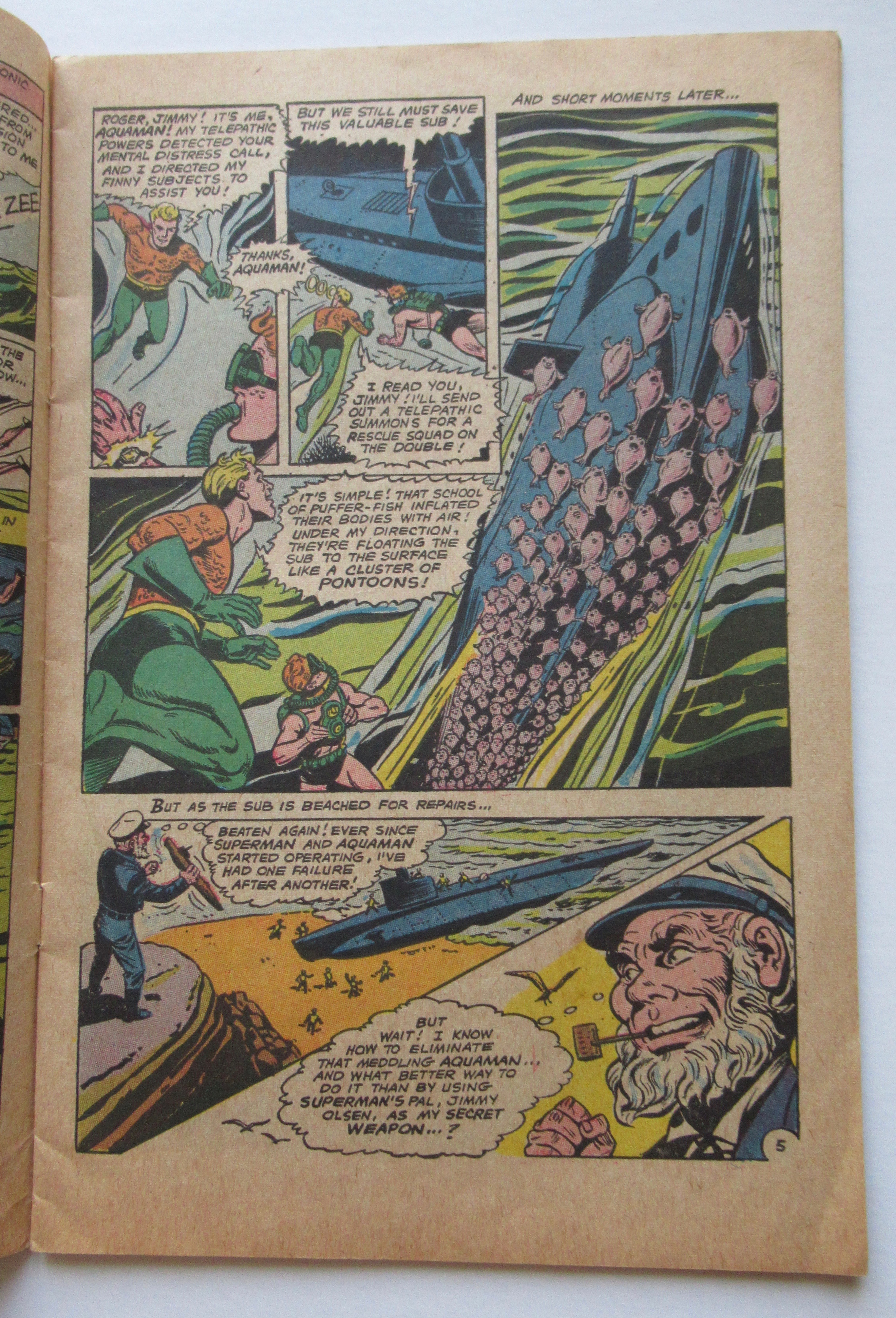 Superman's Pal Jimmy Olsen Comic October 1968 Fittest