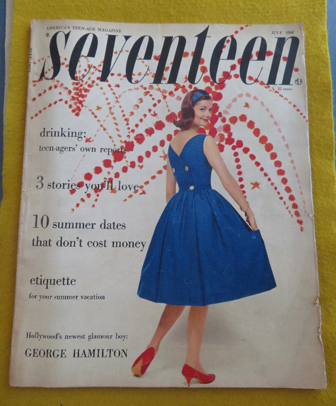 Seventeen Magazine July 1960 George Hamilton
