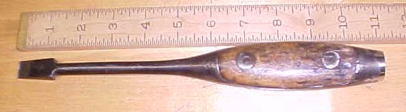 Antique Screwdriver/Hammer Knife Handle 11 inch Rare!