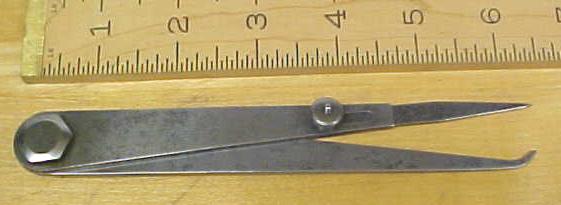 Starrett No. 41 Hermaphrodite Calipers 6 Inch