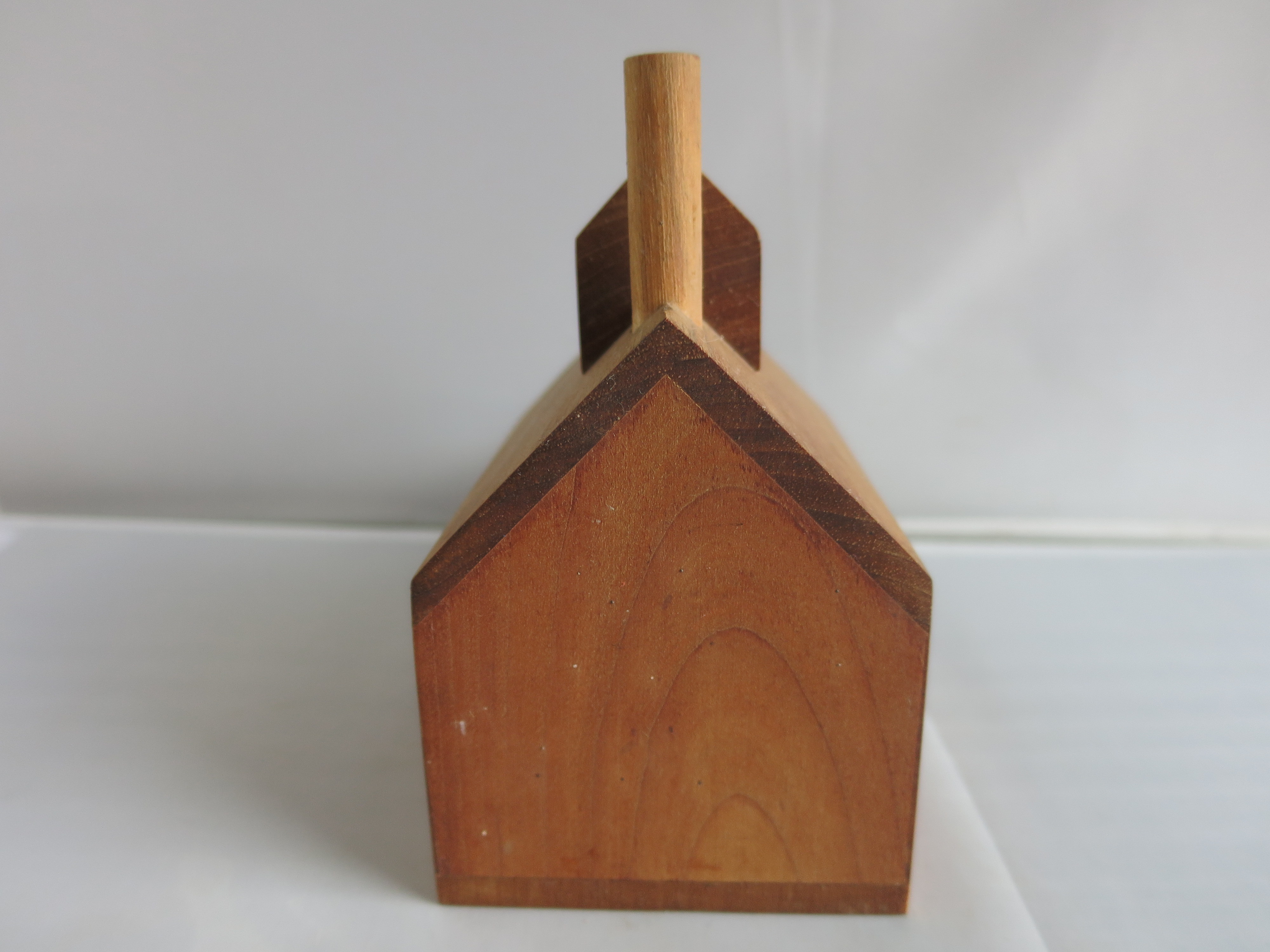 Vintage Village Hand Made Wood Sugar House Fairfax Vermont 1987