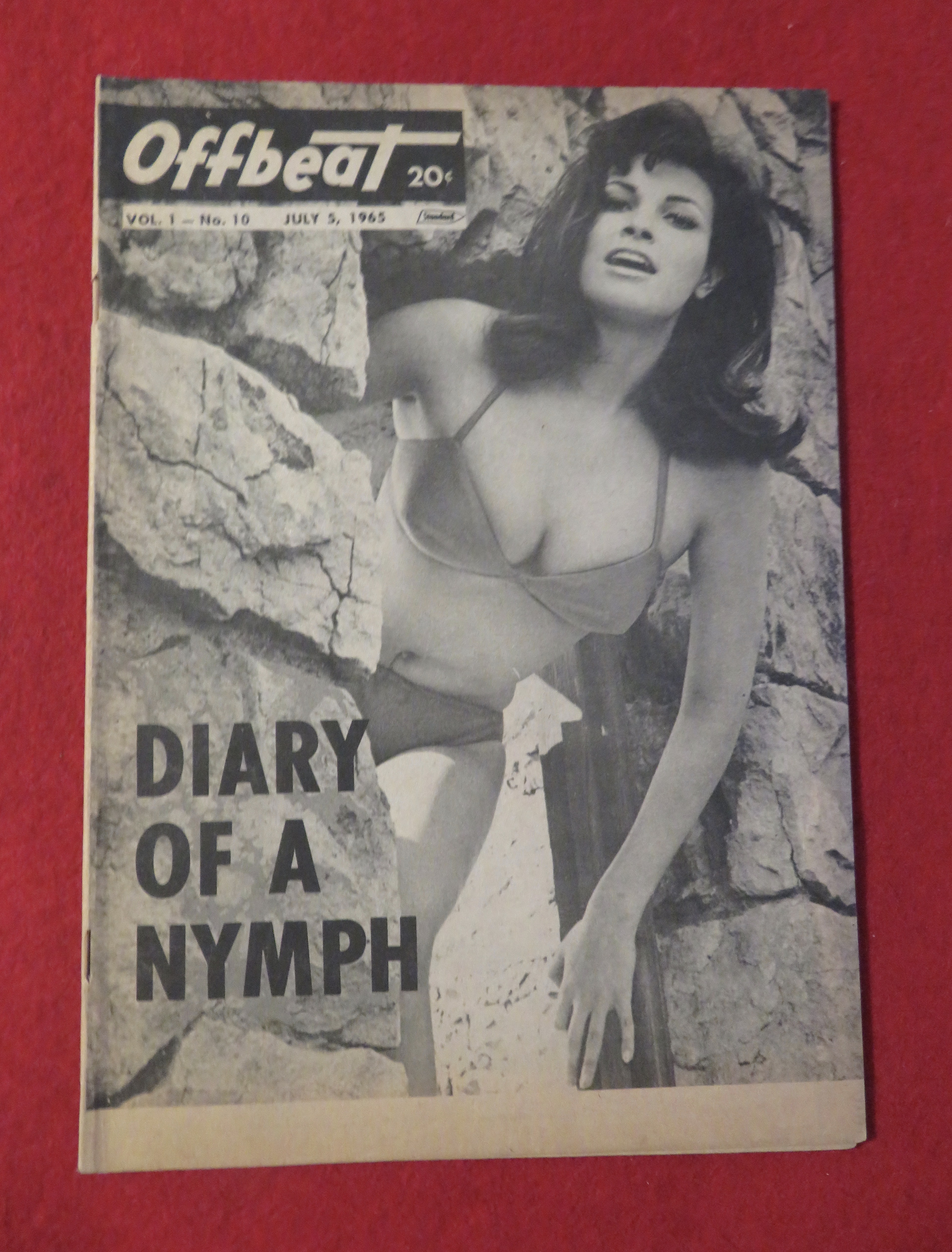 Offbeat Magazine July 5, 1965 Diary Of A Nymph