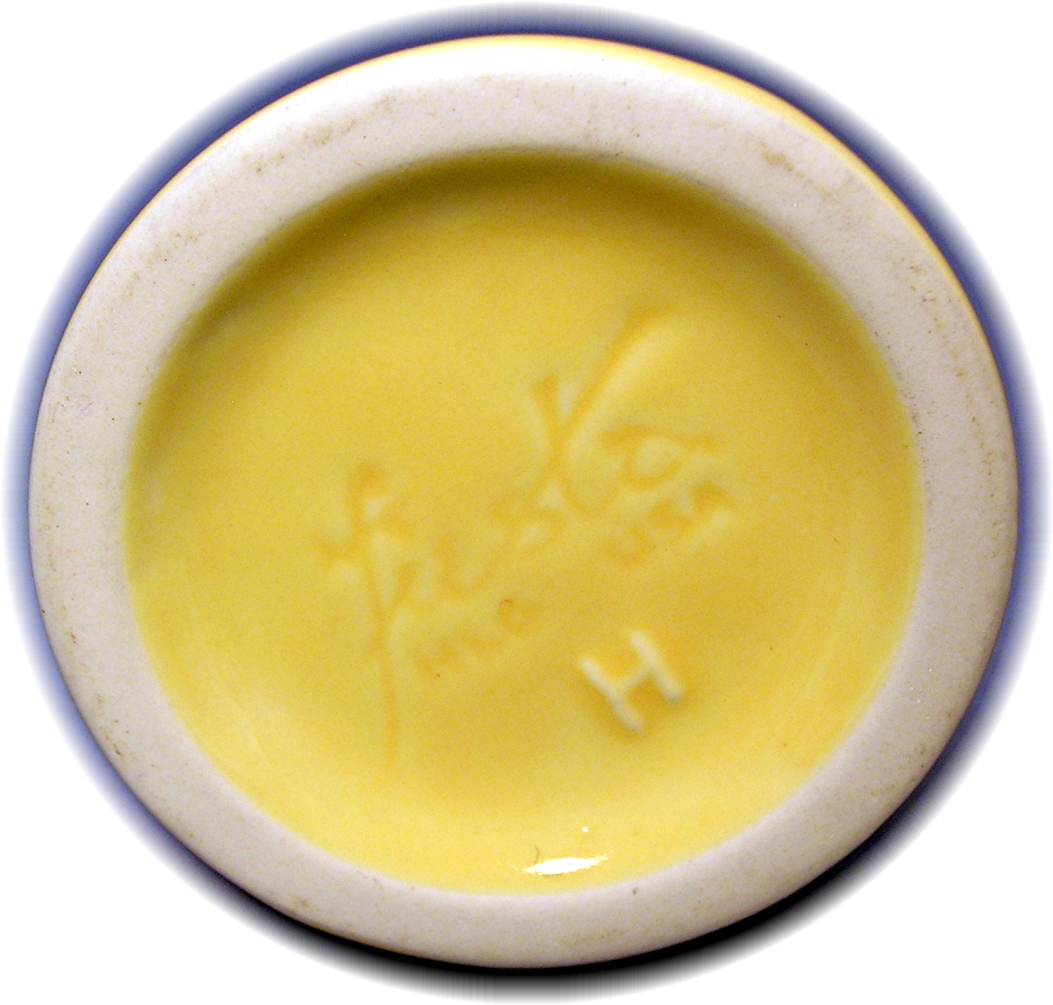 6 1/4 Inch Yellow FIESTA Pottery Vase.