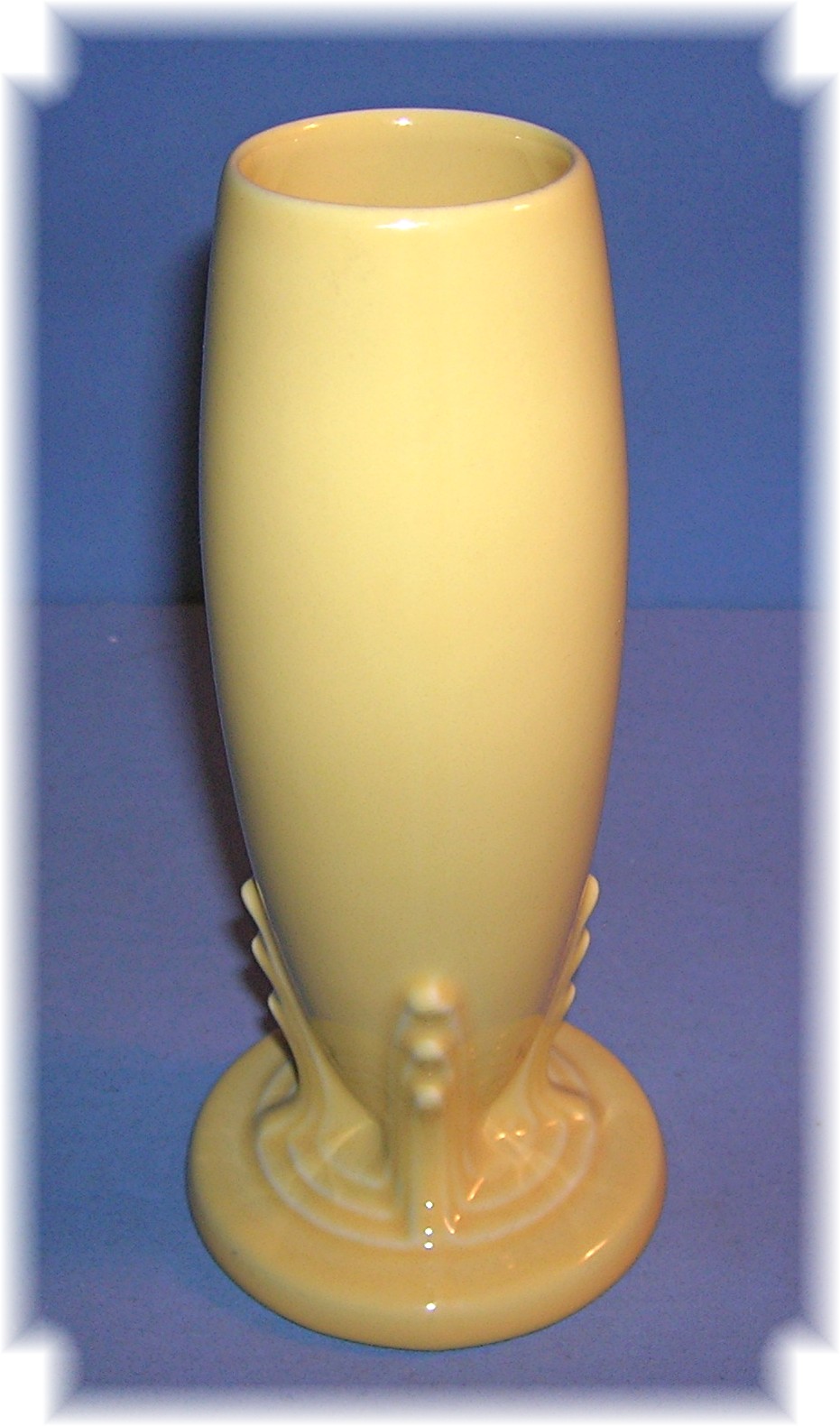 6 1/4 Inch Yellow FIESTA Pottery Vase.