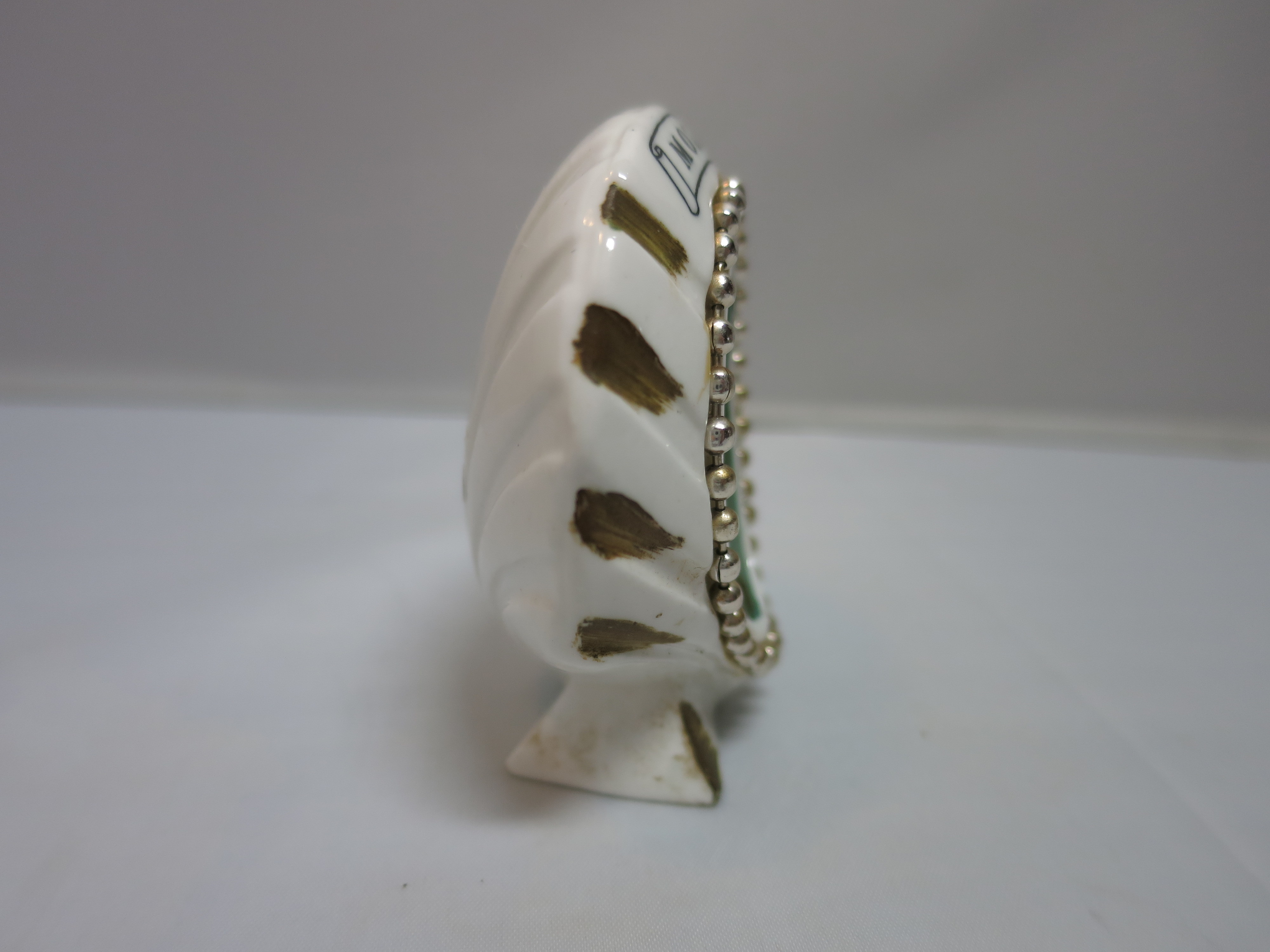 Mozart Figurine vintage Bone China Japan with label2 1/4 inch