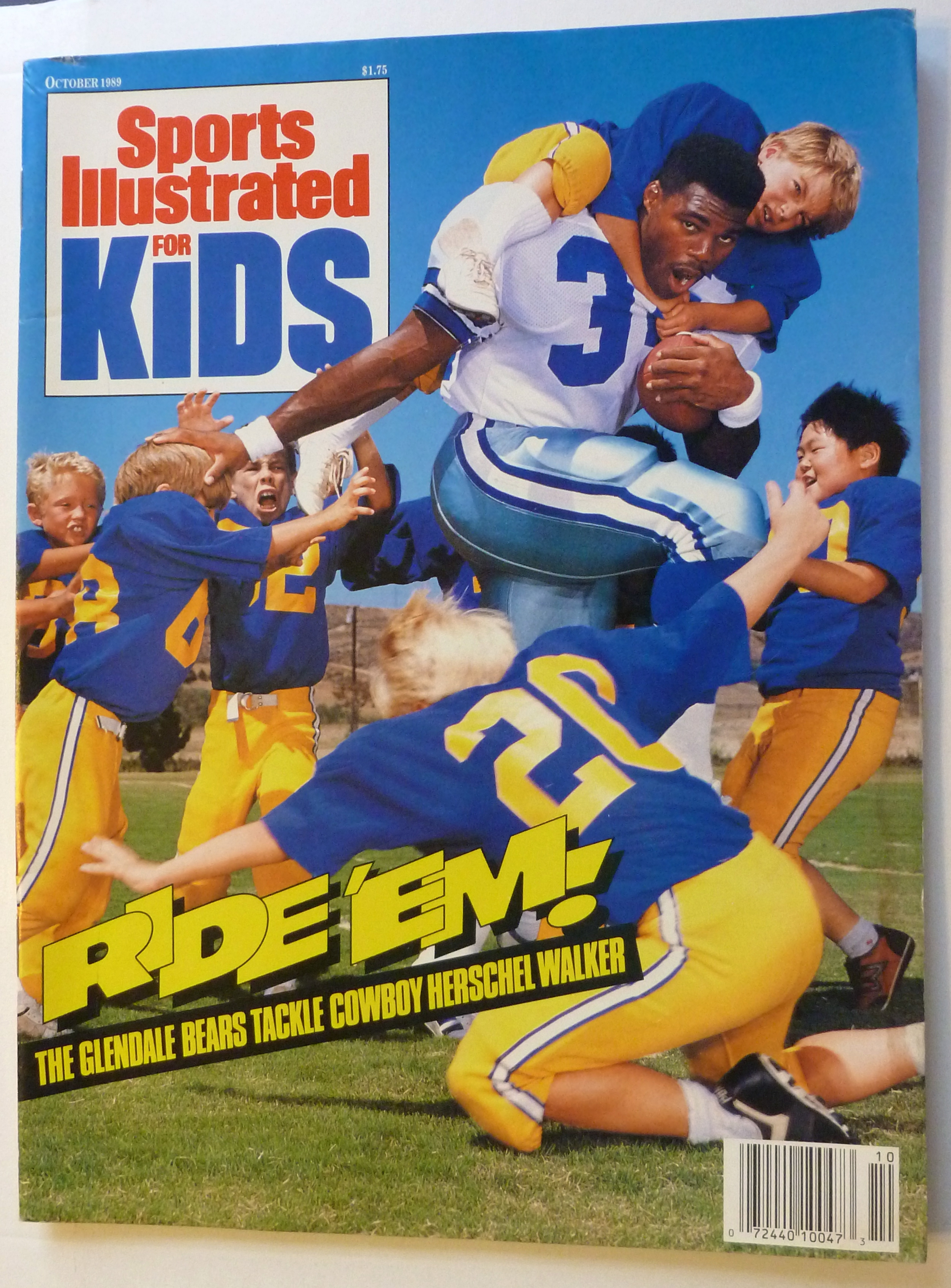 Sports Illustrated For Kids Magazine October 1989