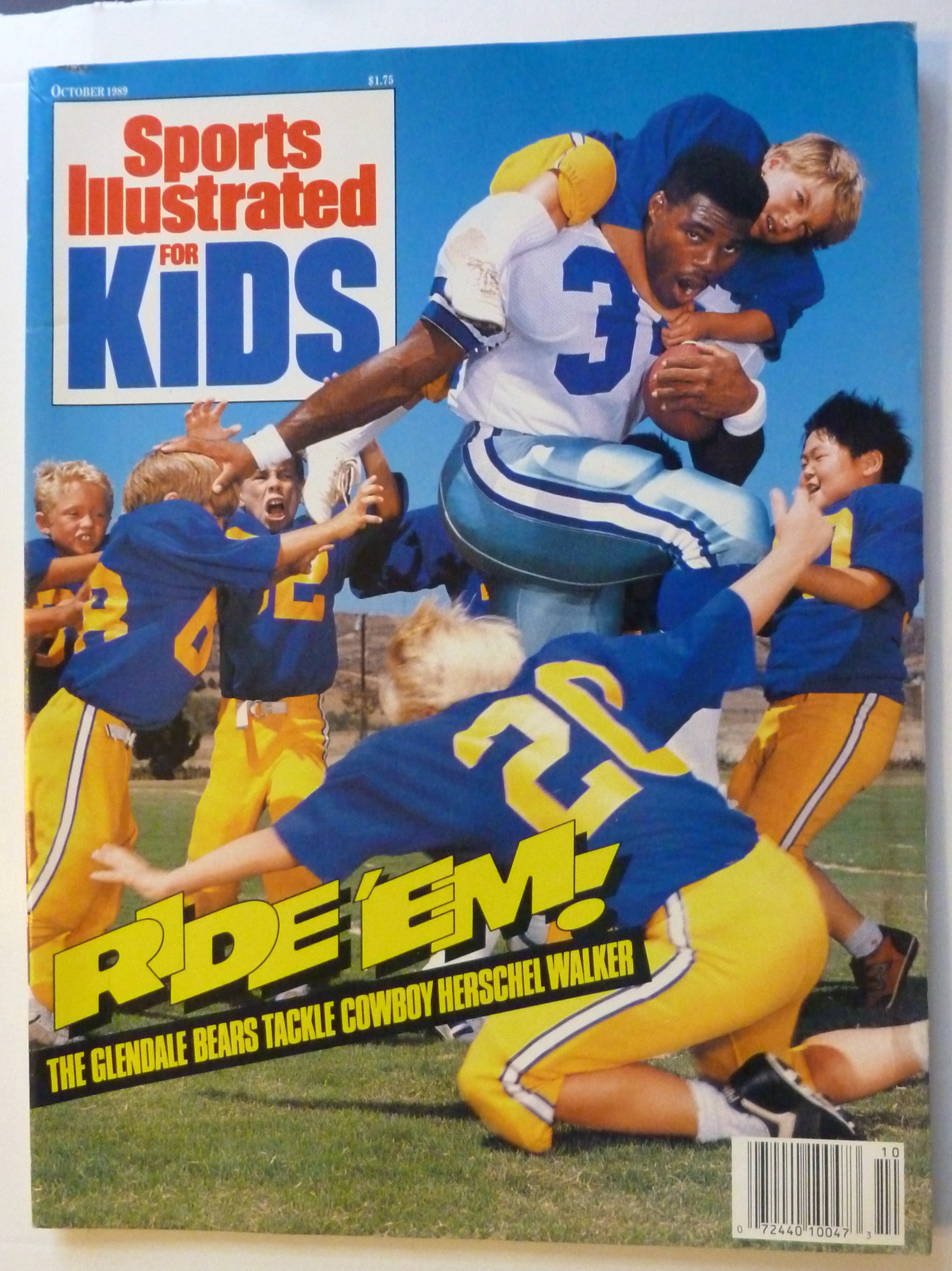 Sports Illustrated For Kids Magazine October 1989