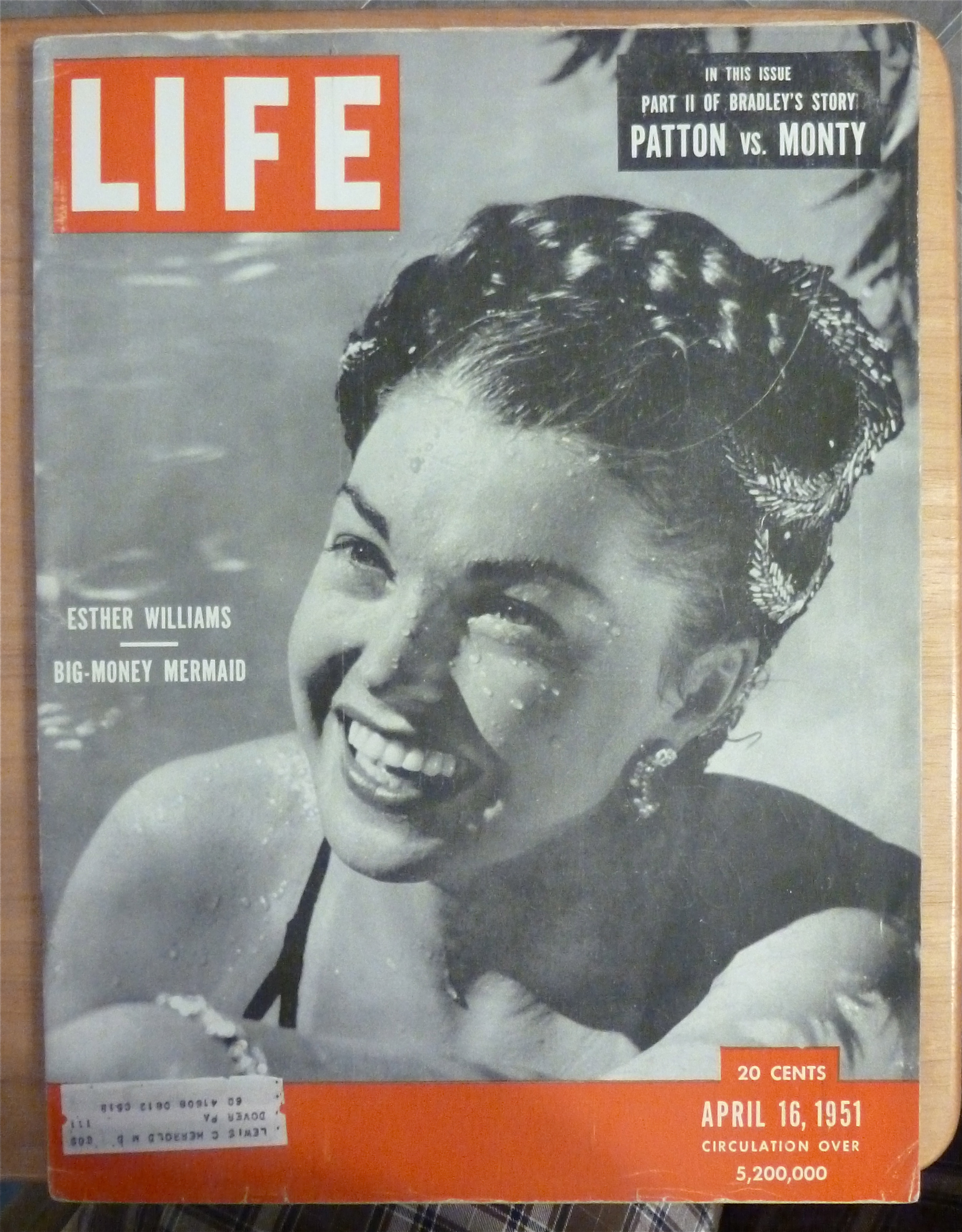Life Magazine-April 16, 1951-Esther Williams