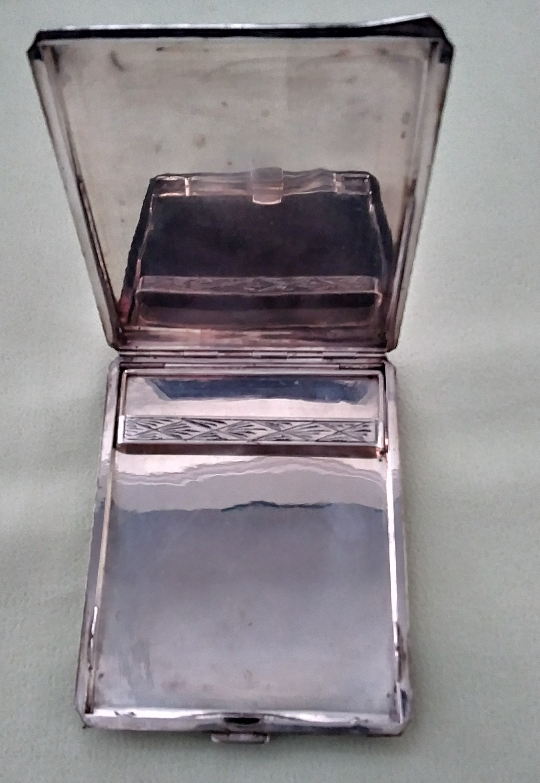 Sterling Silver Cigarette Case Wallet