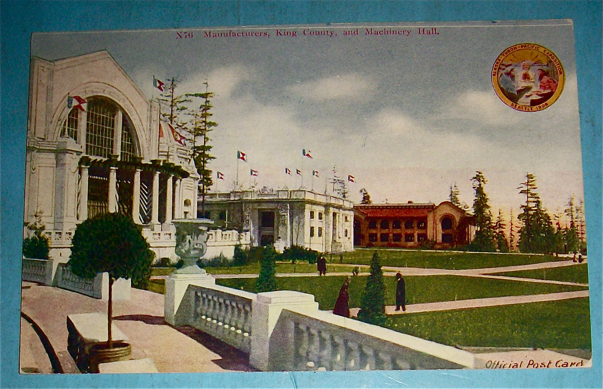 Manufacturers, King County & Machinery Hall Postcard