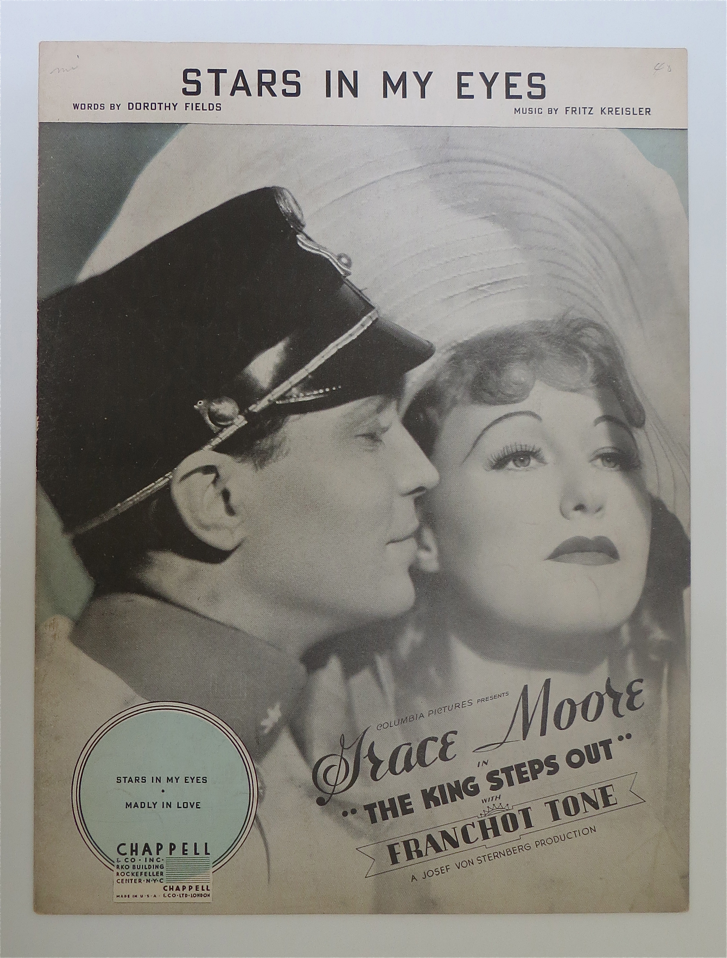 Sheet Music For 1936 Stars In My Eyes