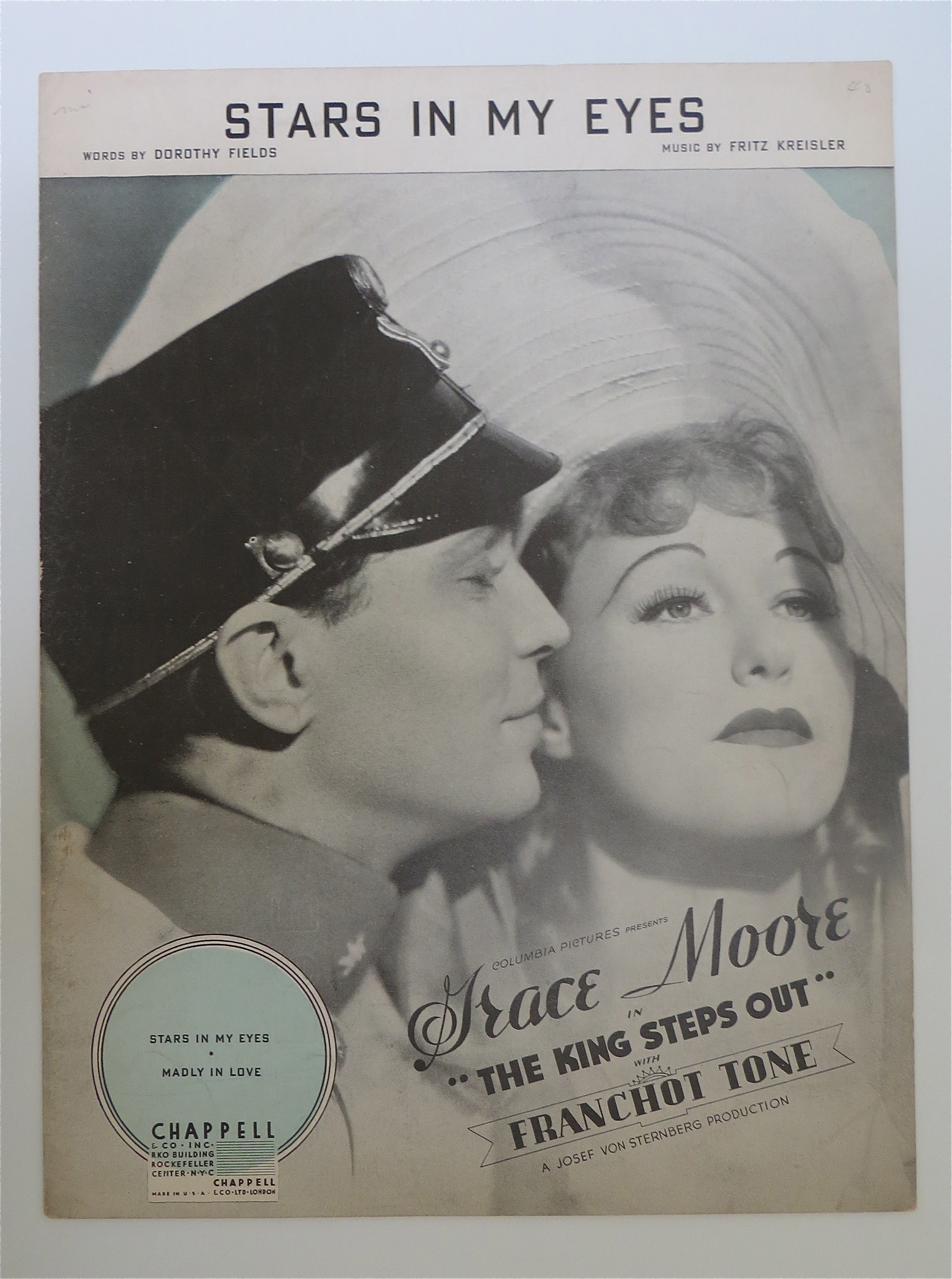 Sheet Music For 1936 Stars In My Eyes