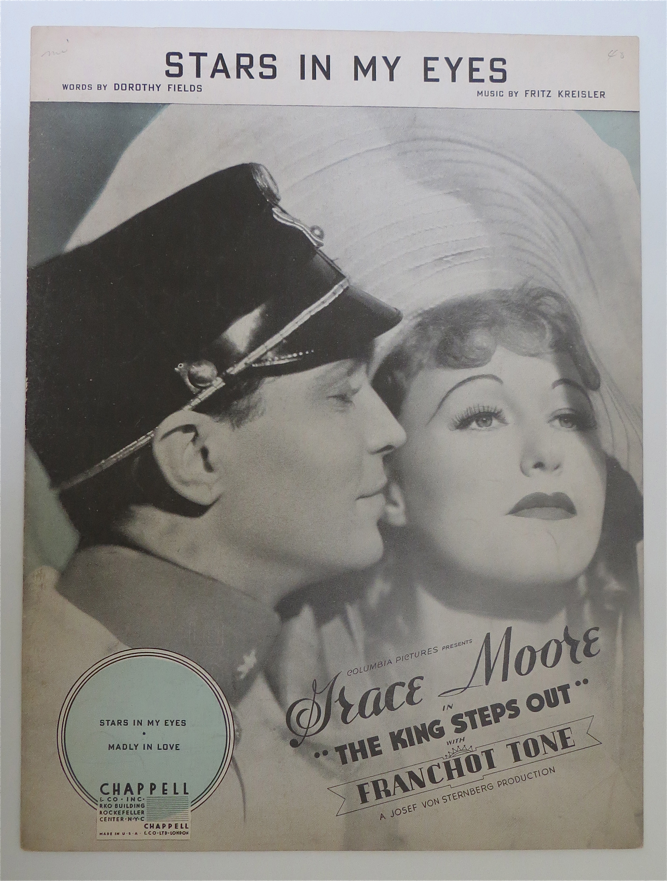 Sheet Music For 1936 Stars In My Eyes