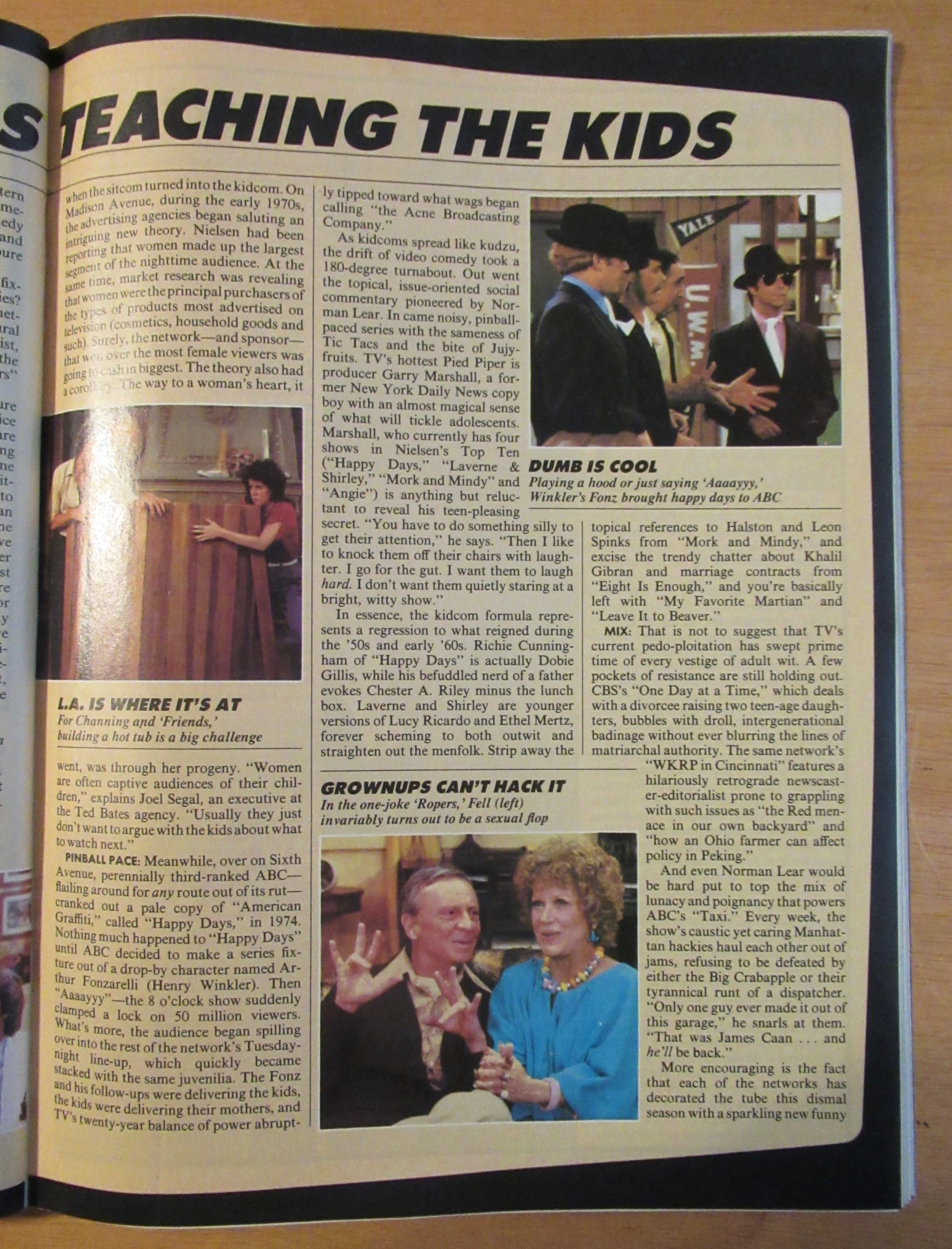 Newsweek Magazine-May 7, 1979-Television Comedy