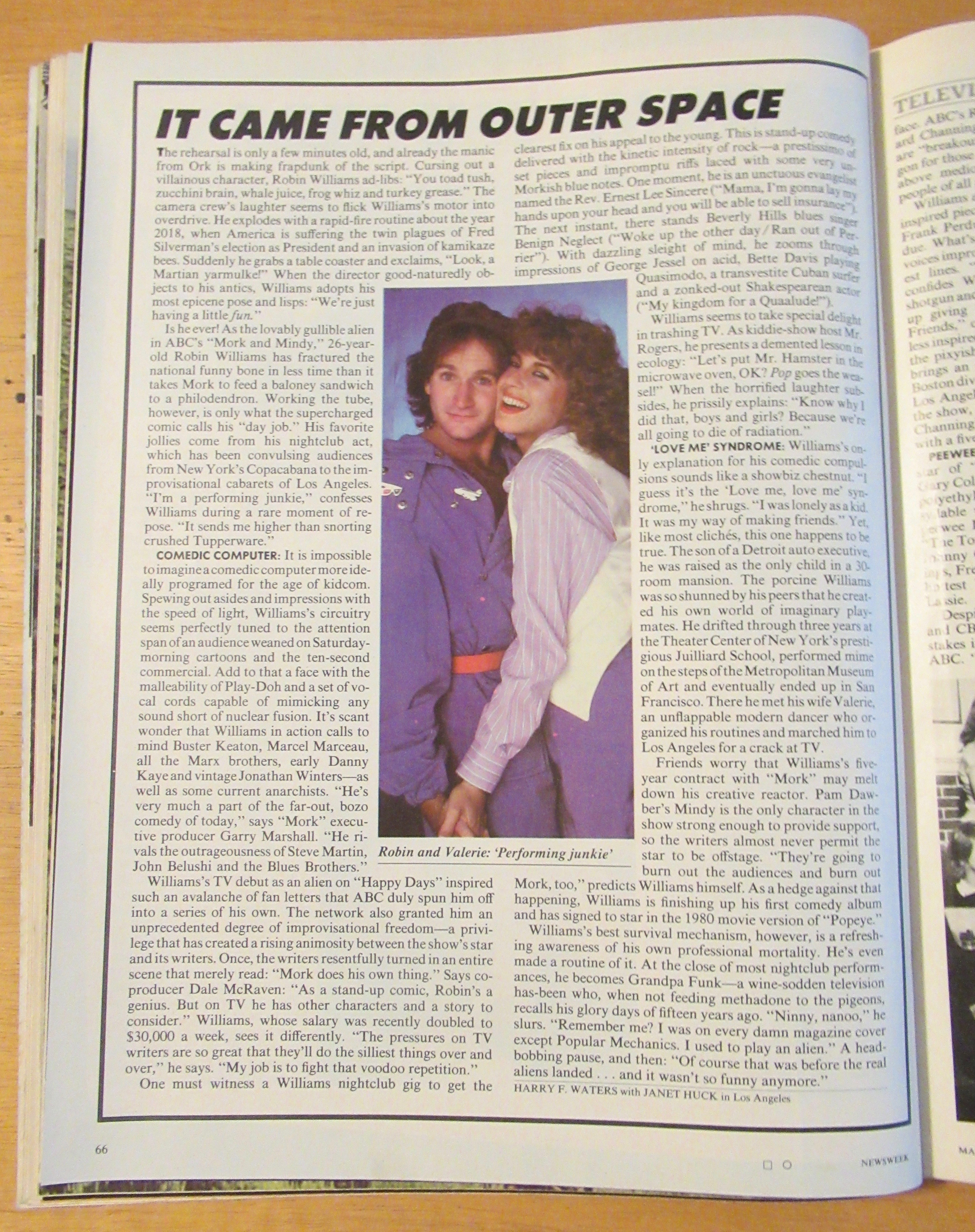 Newsweek Magazine-May 7, 1979-Television Comedy