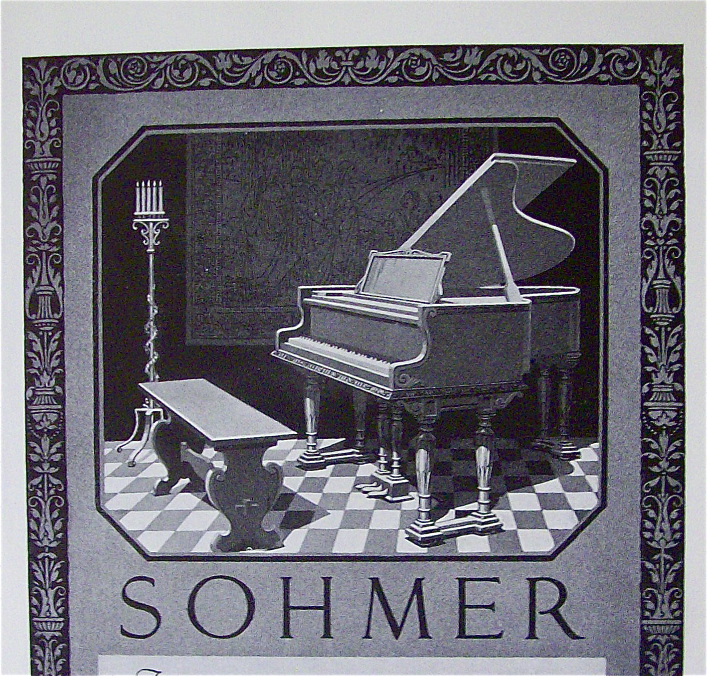 1925 Sohmer & Company with Sohmer Piano