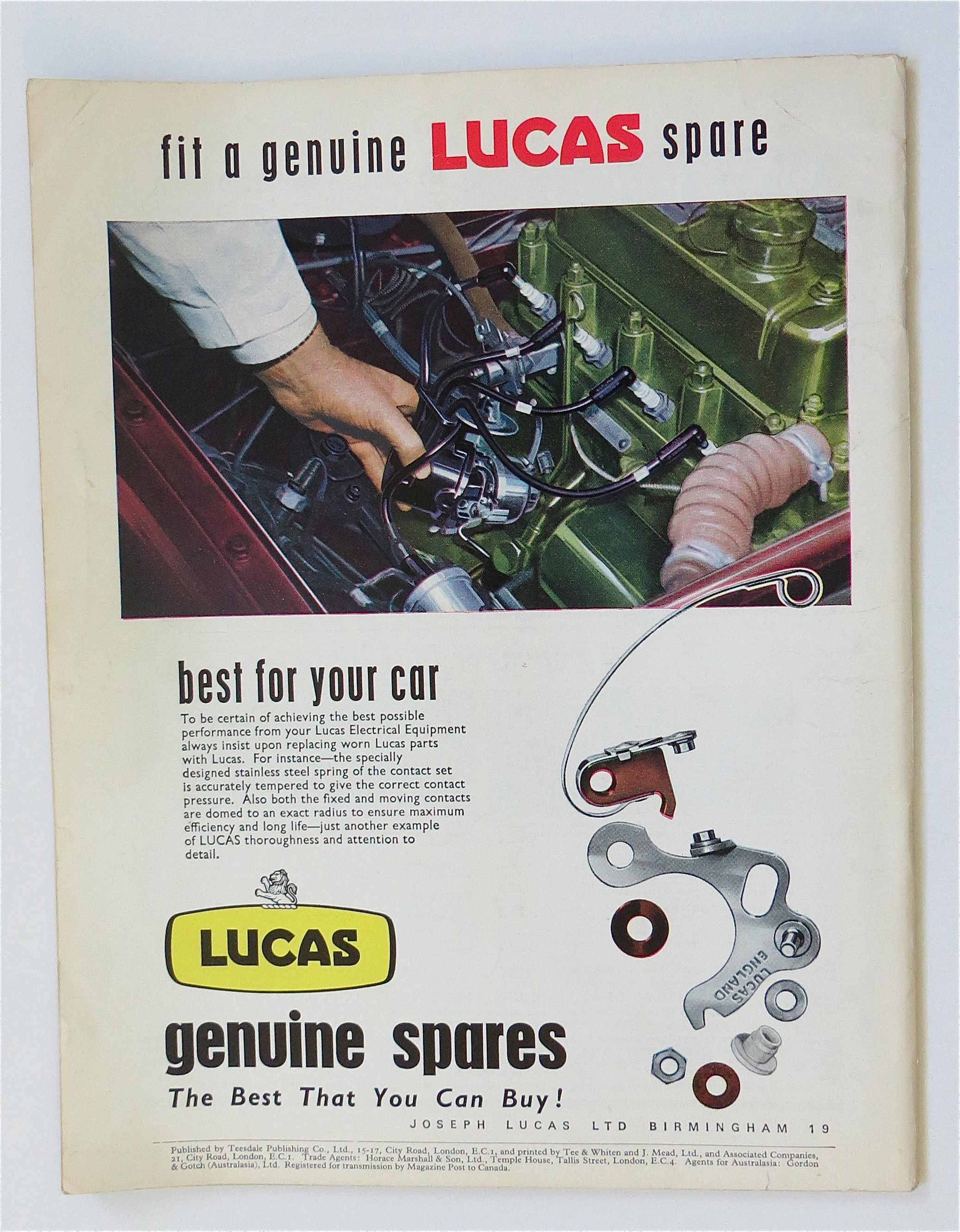 Motor Sport Magazine May 1964 First F 2 Race