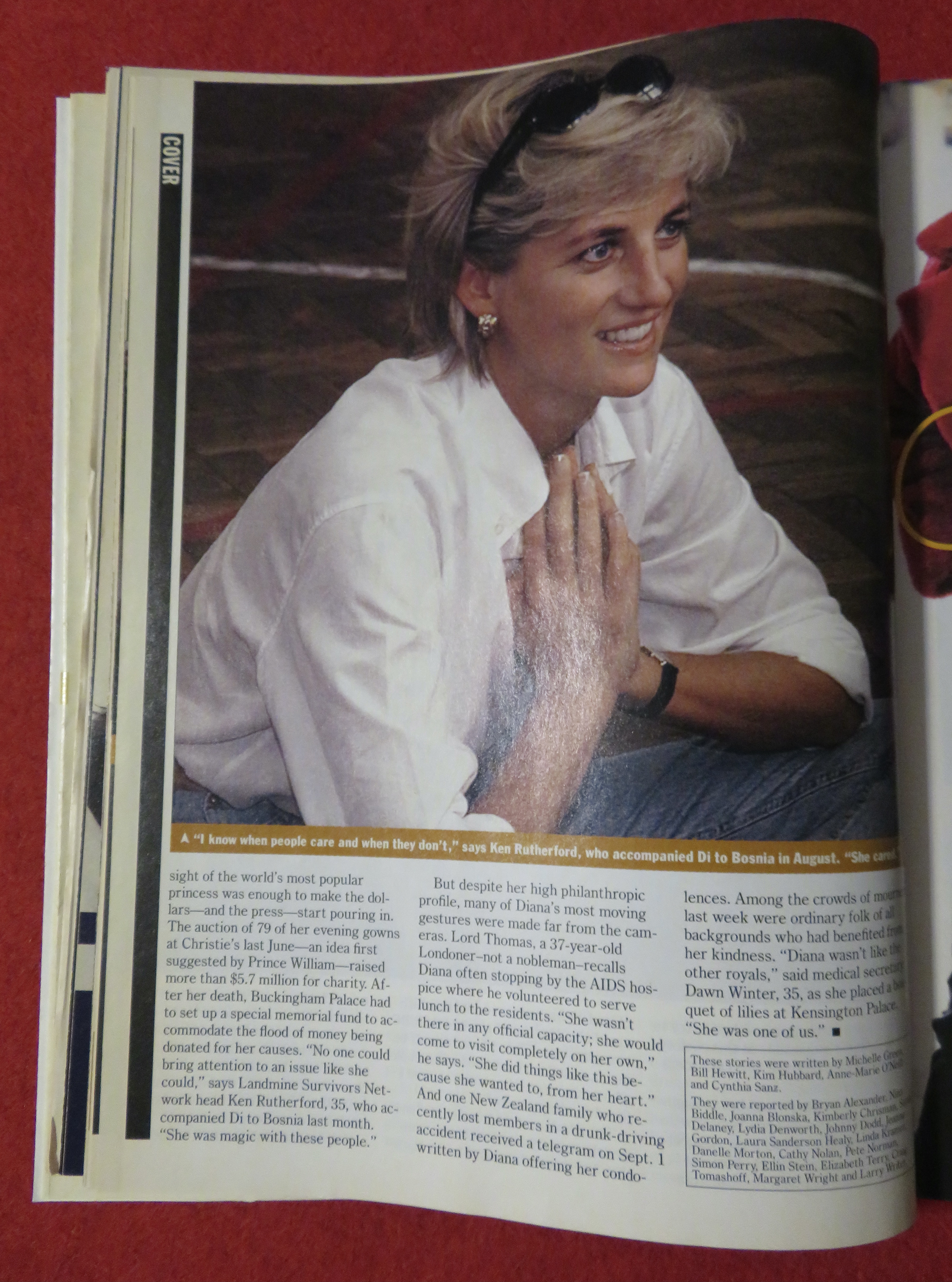 People Magazine September 15, 1997 Princess Diana