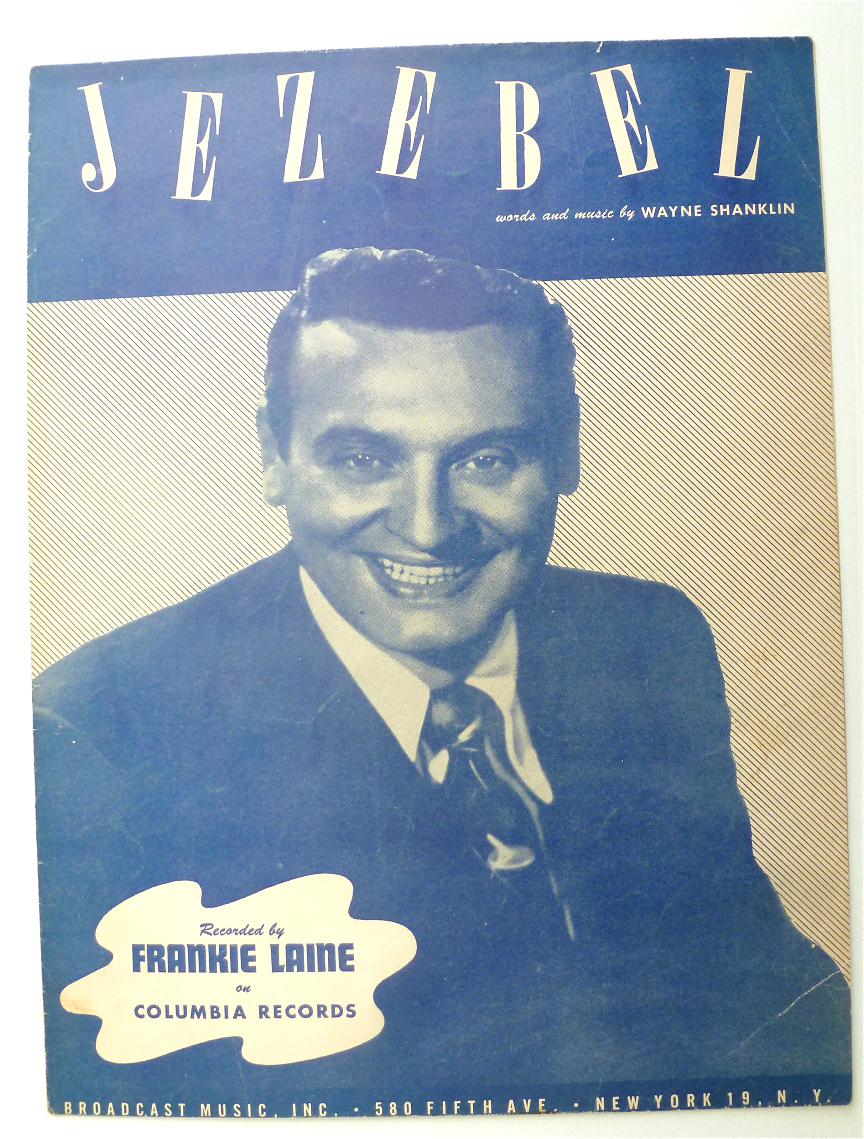 Sheet Music For 1951 Jezebel