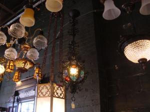 fine wrought iron fixture  #38