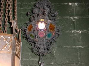 fine wrought iron fixture #38