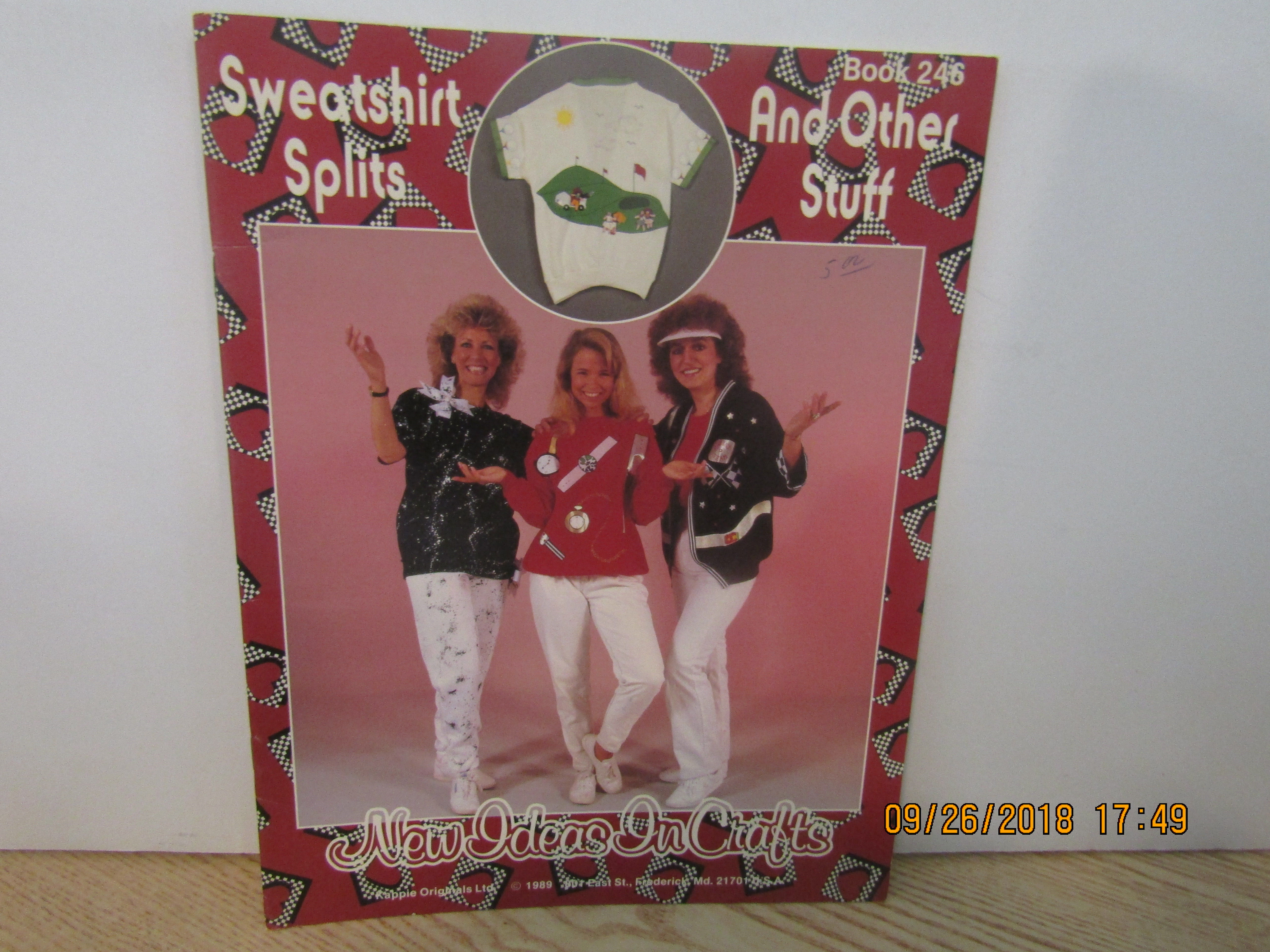 Kappie Originals Book Sweatshirt Splits&Other Stuff#246
