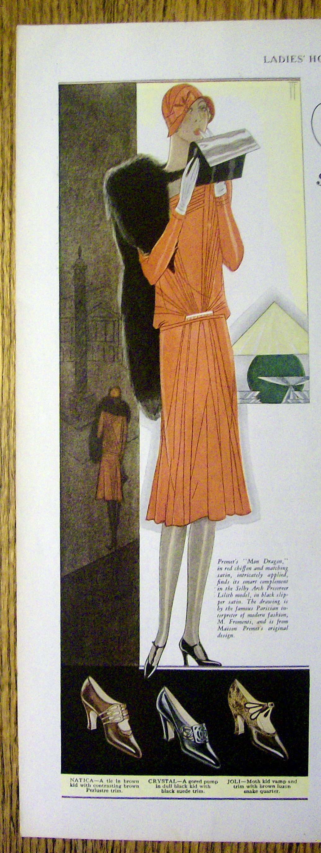 1929 Selby Arch Preserver Shoe By M. Fromenti
