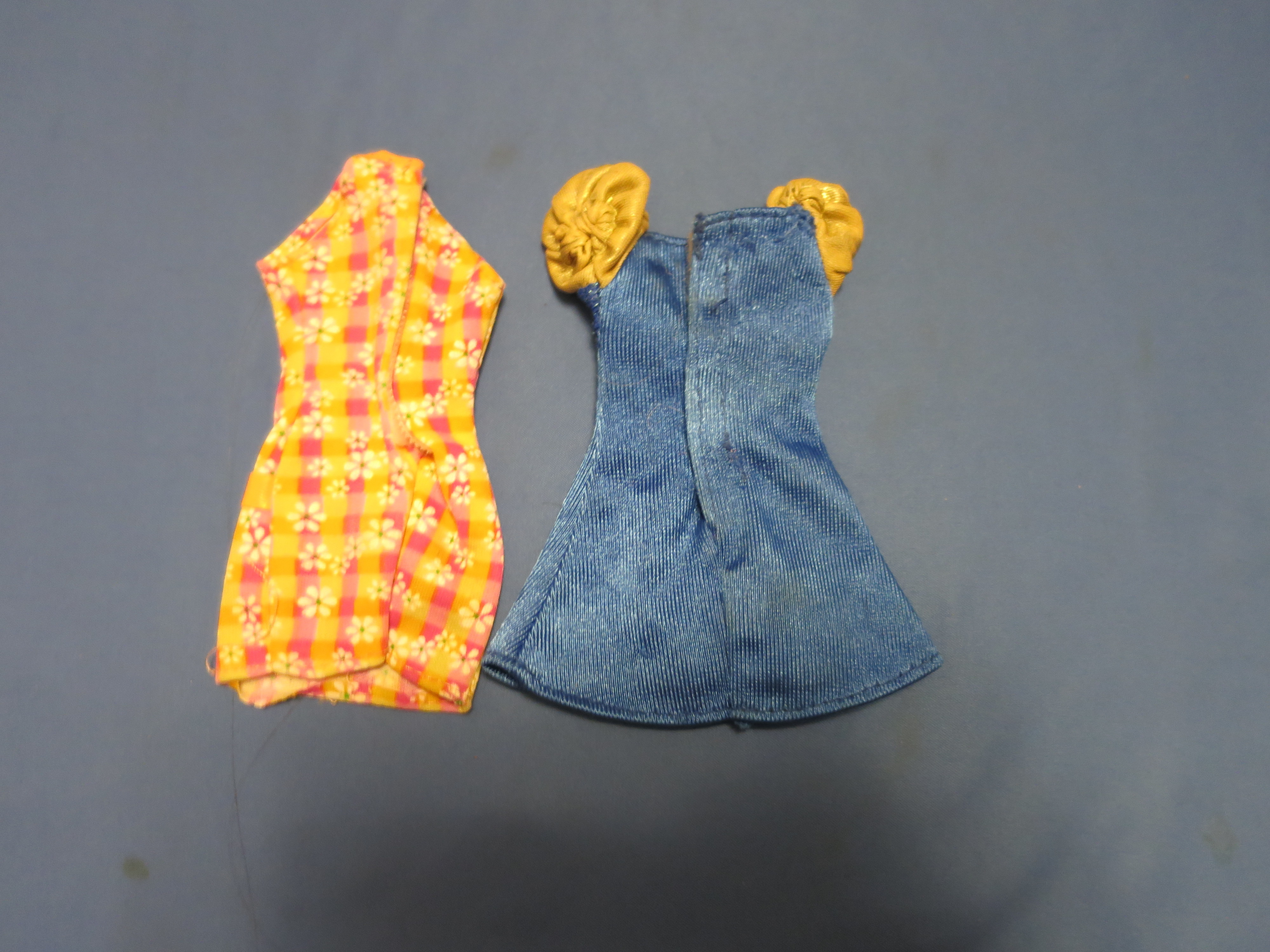 Barbie Doll Dress tagged lot of two dresses