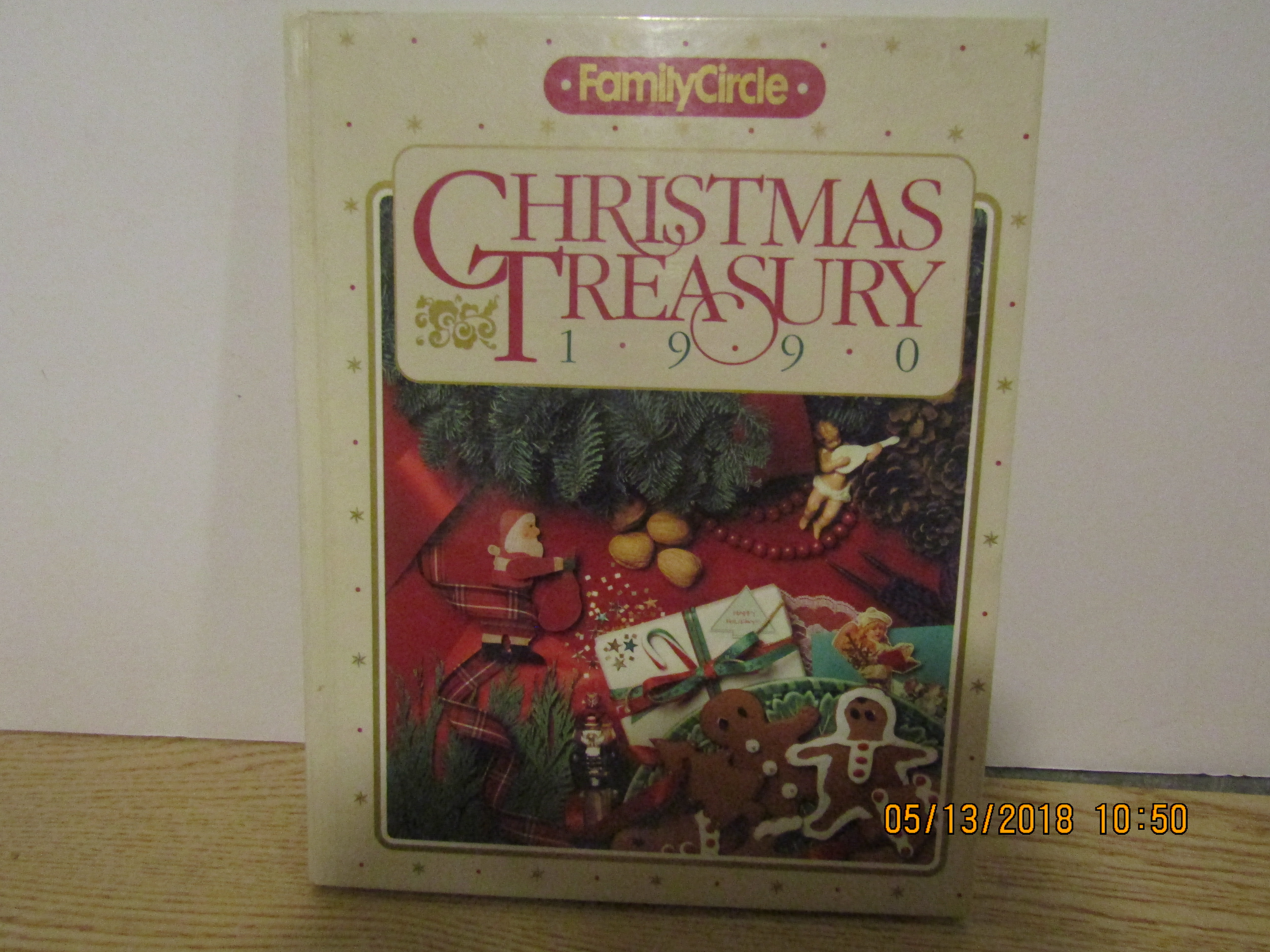 Craft Book Family Circle Christmas Treasury 1990