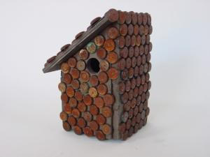 folk bird house