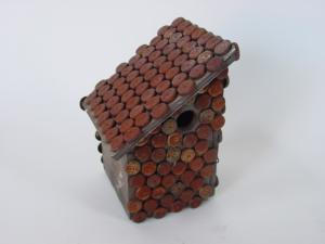 folk bird house