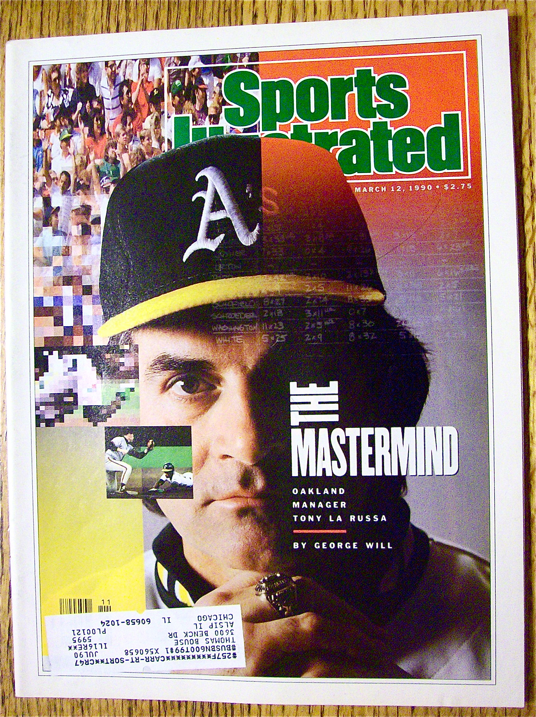 Sport Illustrated Magazine March 12, 1990 Tony La Russa