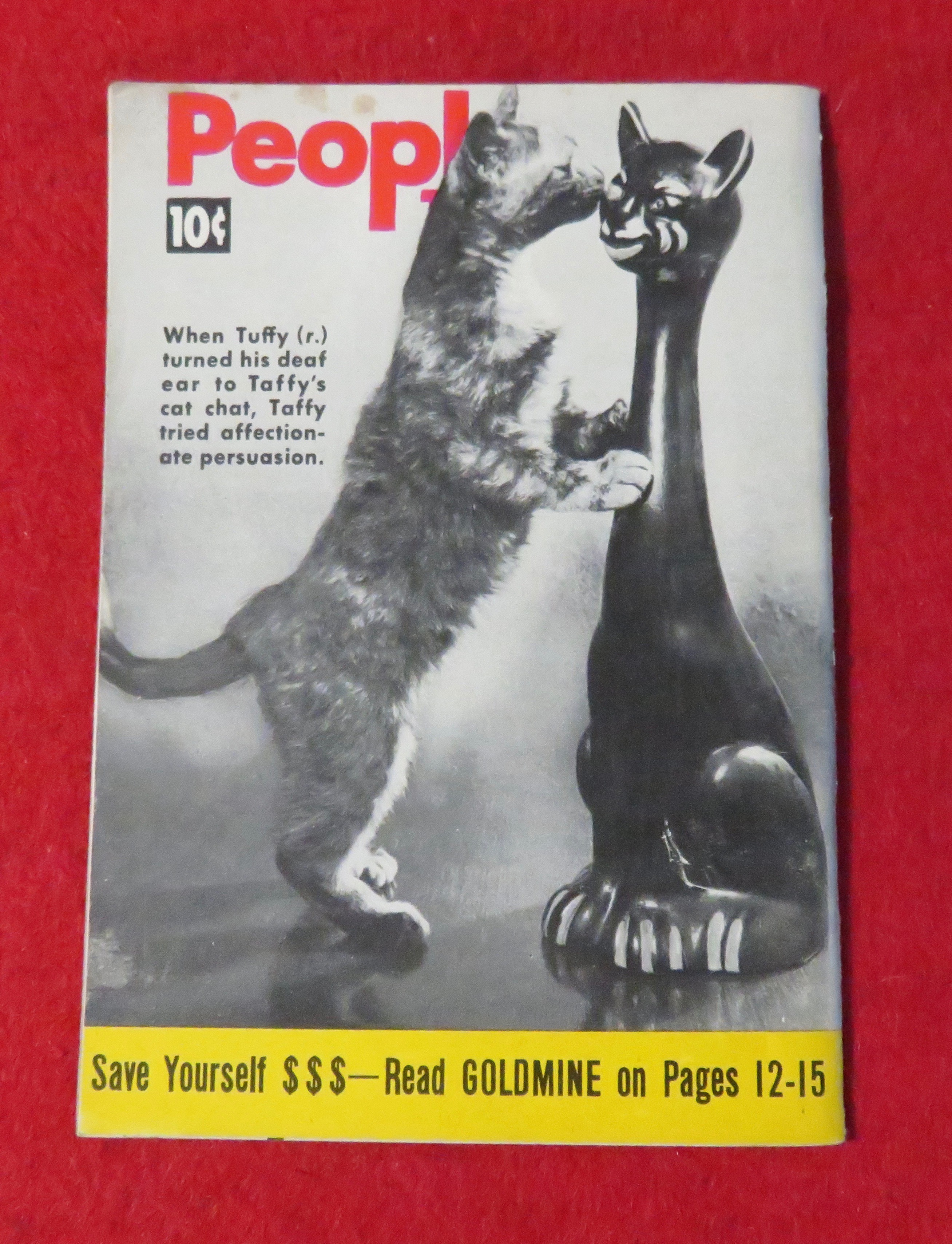 People Today Magazine April 7, 1954 Yvonne De Carlo