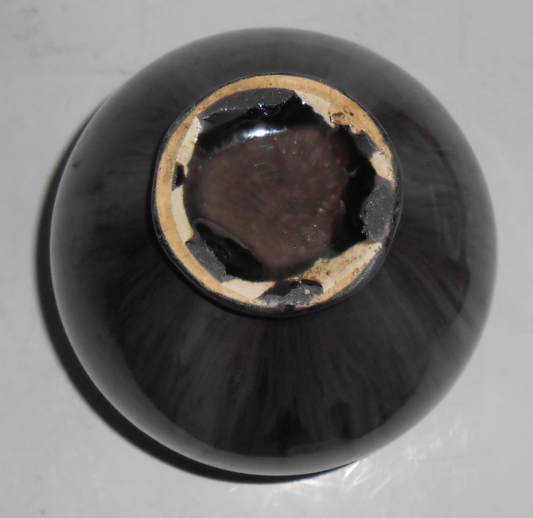 Camark Art Pottery Purple Drip #125 Vase