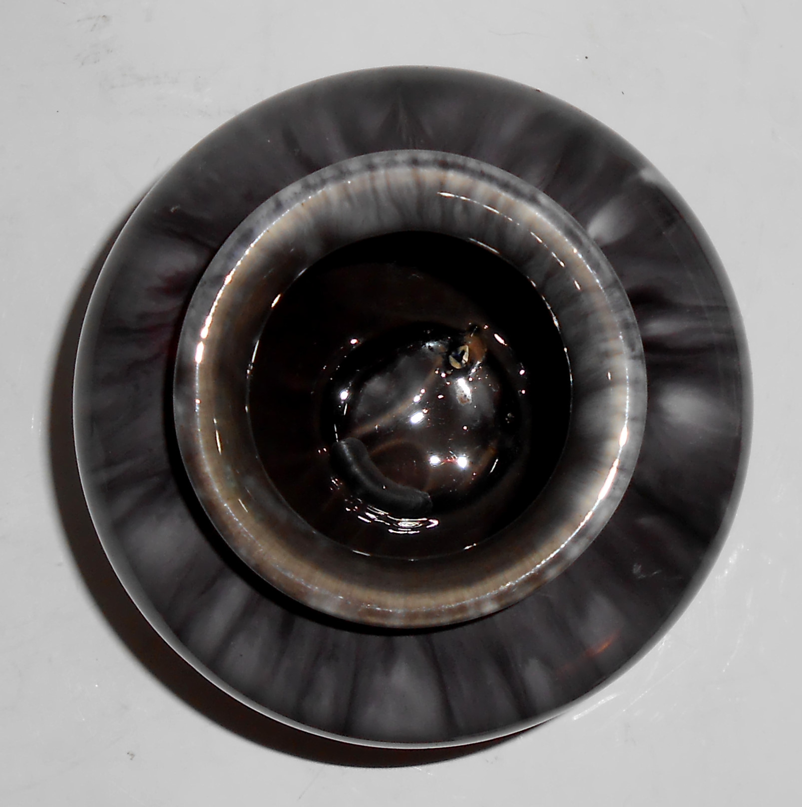 Camark Art Pottery Purple Drip #125 Vase