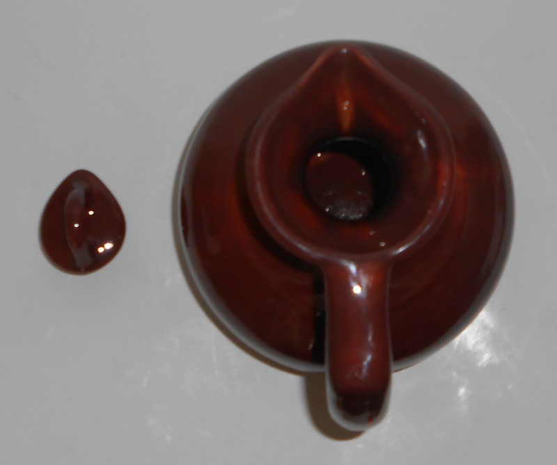 Franciscan Pottery El Patio Redwood Gloss Carafe w/Cap