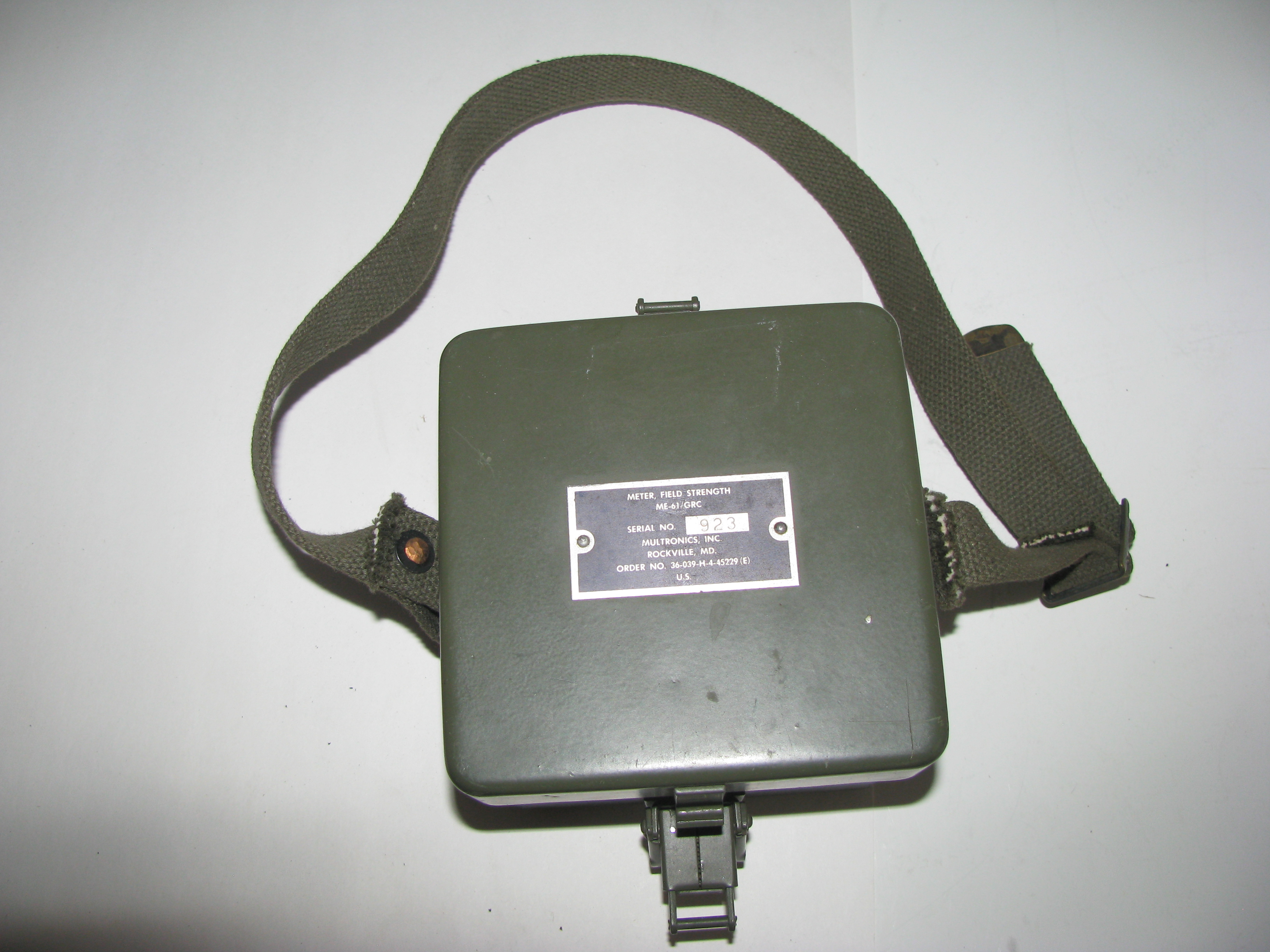 Vintage Military Field Meter
