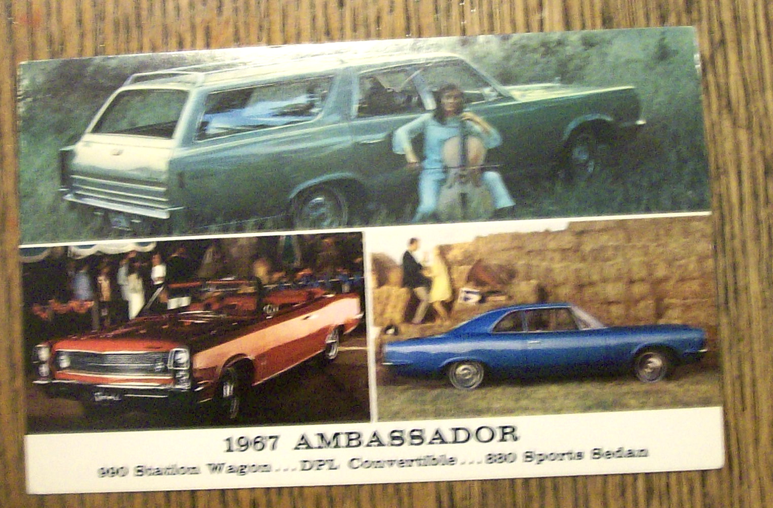 1967 Ambassador Automobile Postcard
