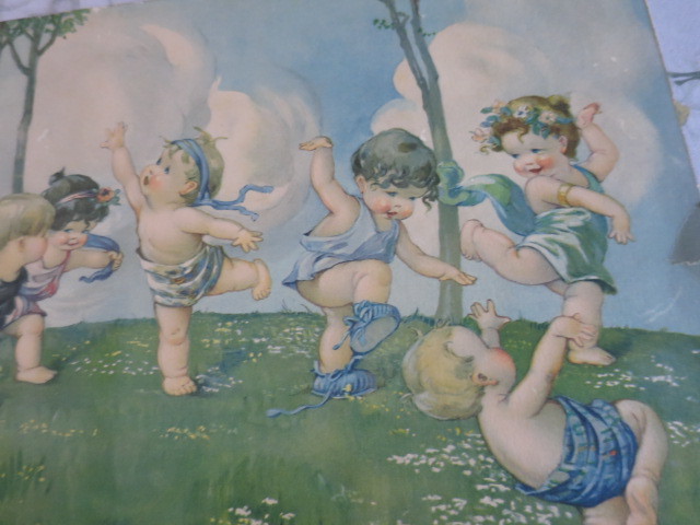 Charles Twelvetrees Merry Makers Baby Print Edward Gross CO NY